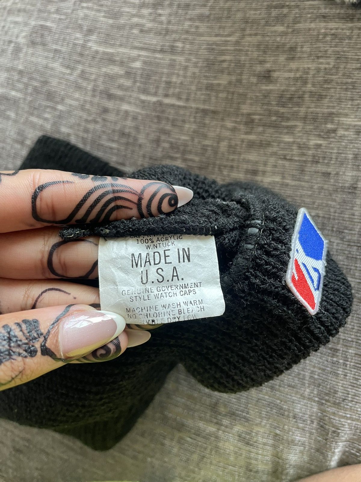 Vandy The Pink LV/NBA style balaclava beanie hat Size ONE SIZE - 3 Thumbnail