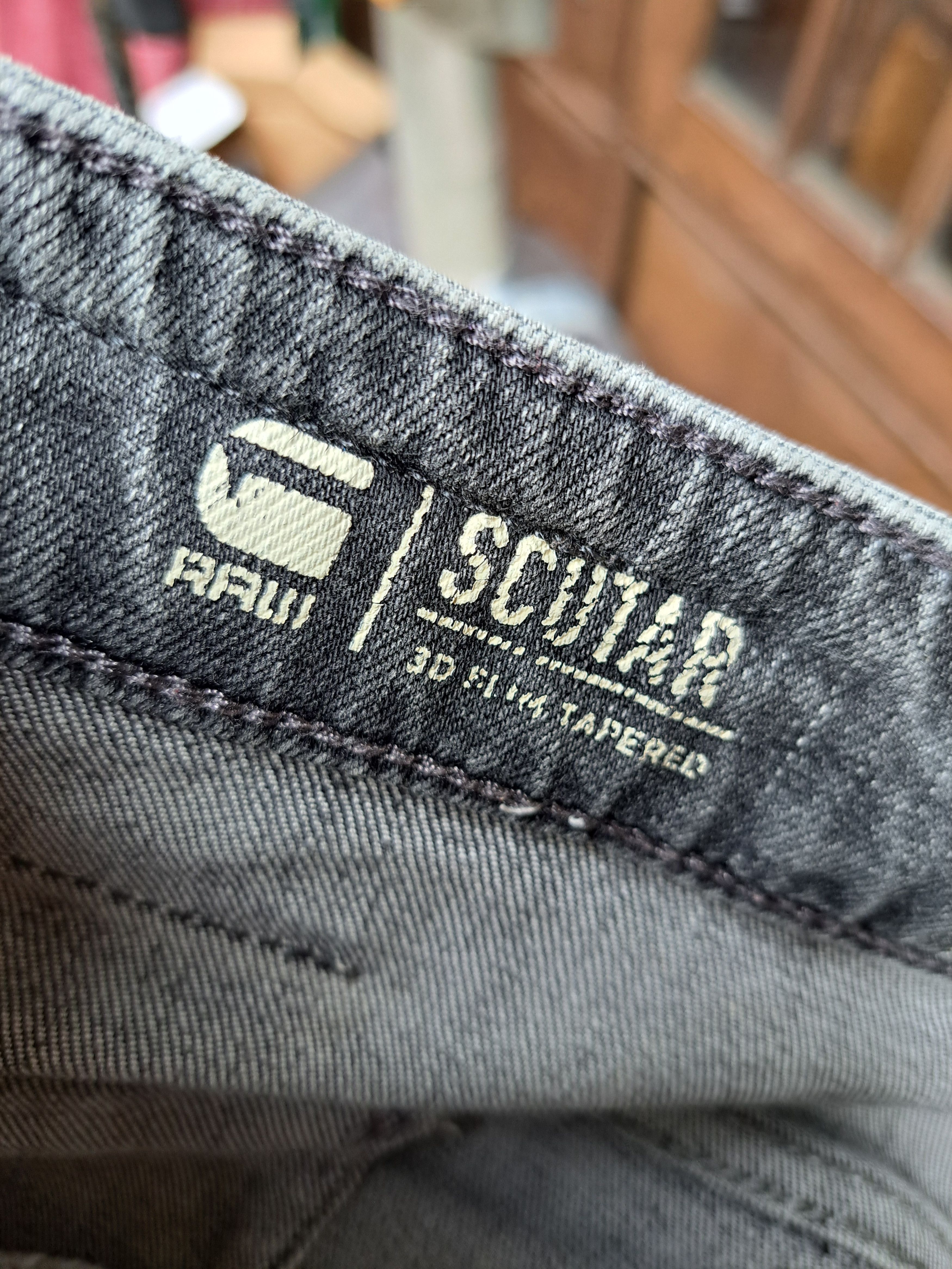 G-Star Y2K GSTAR Raw Scutar 3D Slim Tapered Mens Size 34 Size US 34 / EU 50 - 10 Thumbnail
