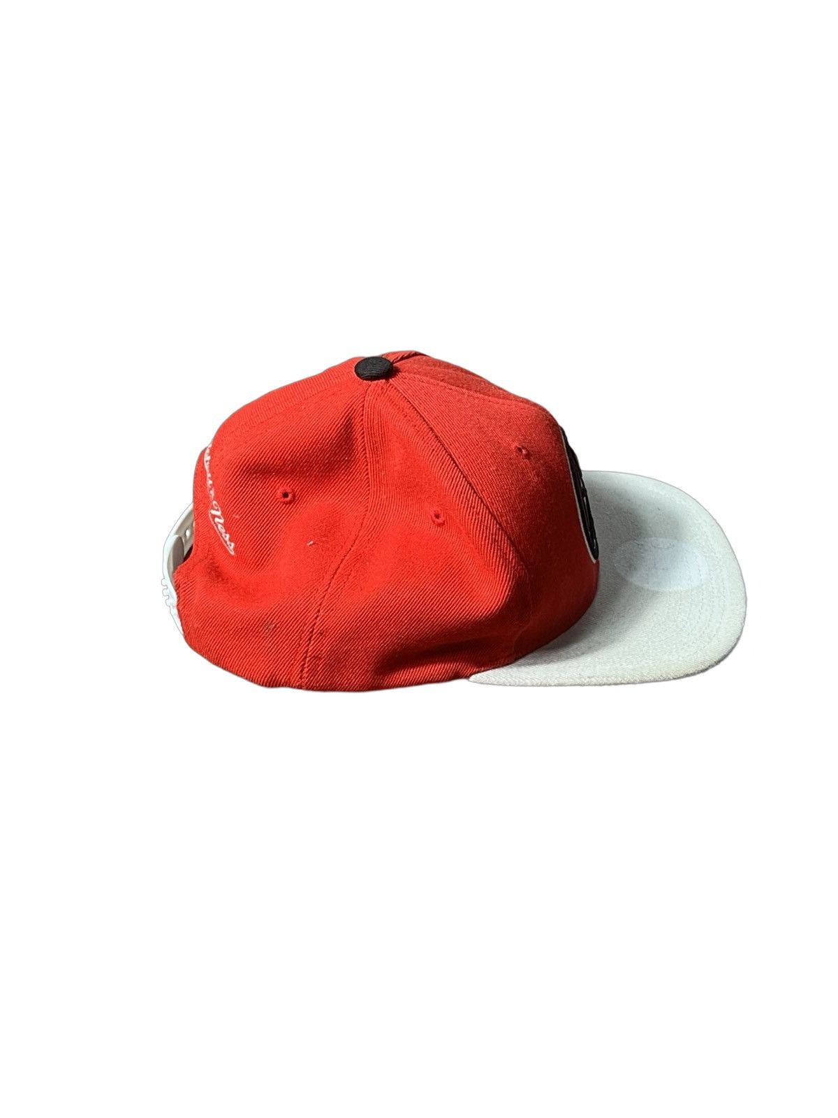 Mitchell & Ness Mitchell and Ness Denver Nuggets Cardinal Red Snapback Size ONE SIZE - 3 Thumbnail