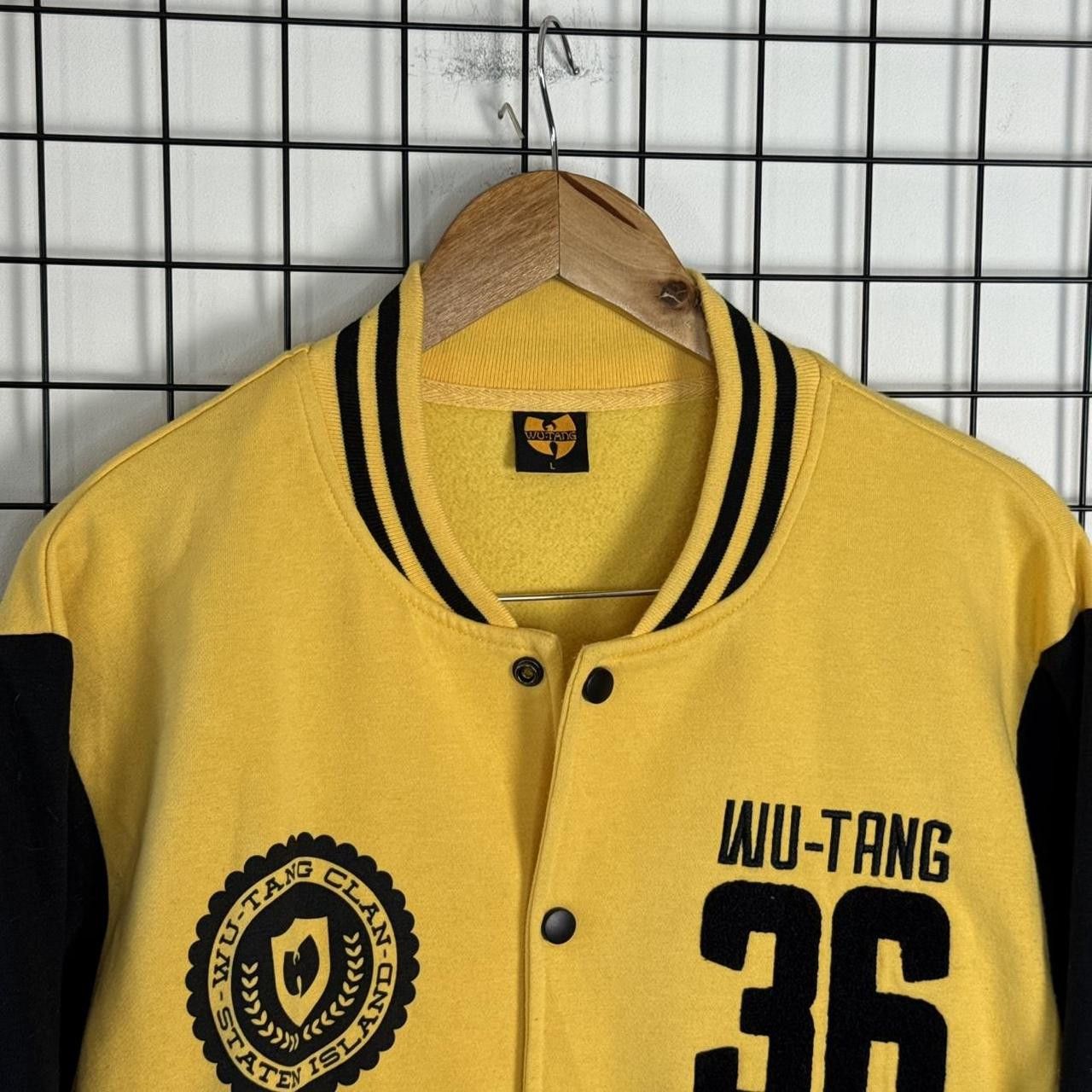 Wu-Tang Clan Wutang Jacket Varsity Black Yellow Size US M / EU 48-50 / 2 - 4 Thumbnail