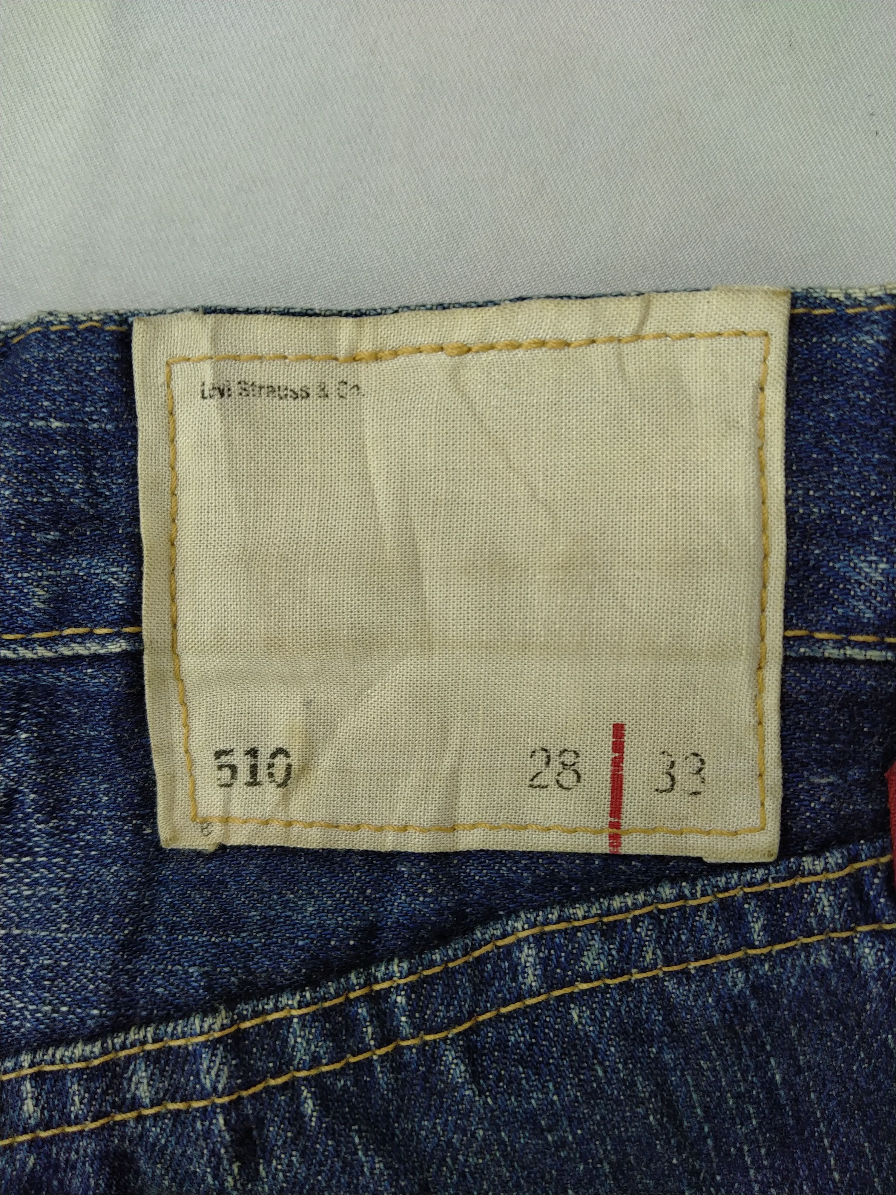 Levi's Blue Vintage Levi's 510 Distressed Denim 28x31 -JN067 Size US 28 / EU 44 - 12 Thumbnail