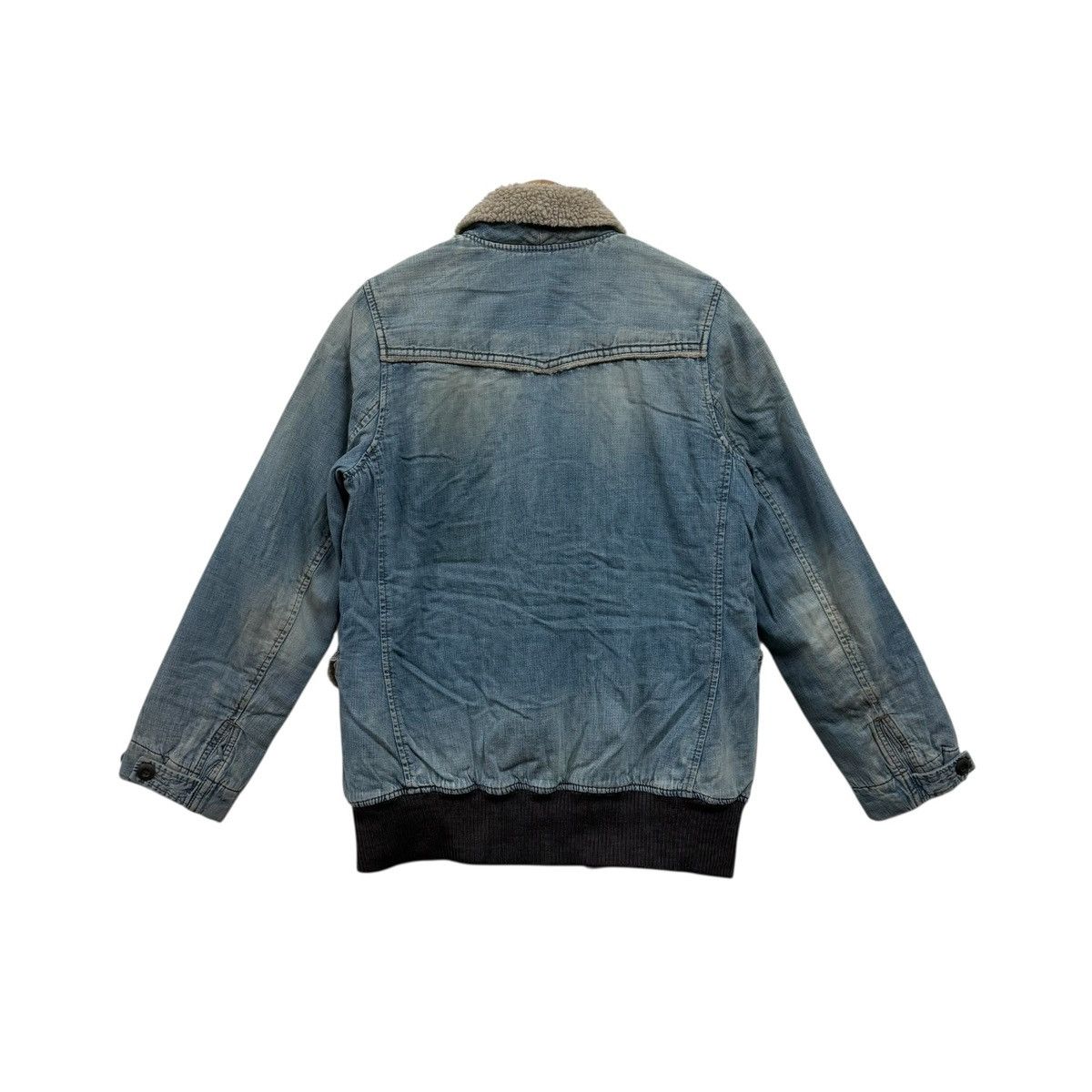 Hysteric Glamour RNA Denim Jacket Shearling Japanese Brand Size US M / EU 48-50 / 2 - 2 Thumbnail