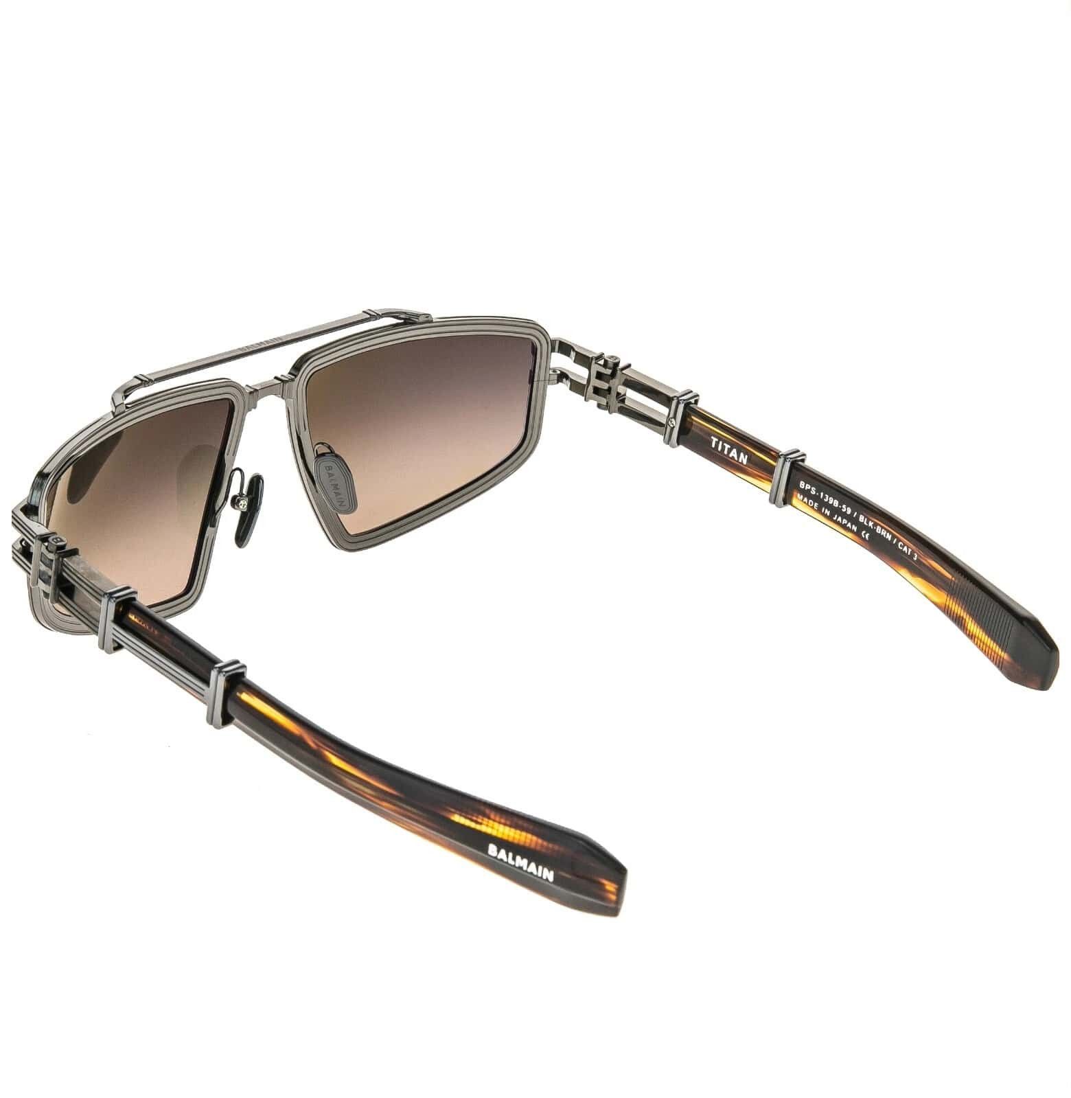 Balmain BALMAIN TITAN BY AKONI BPS139 BPS 139B Modern Sunglass Size ONE SIZE - 4 Thumbnail