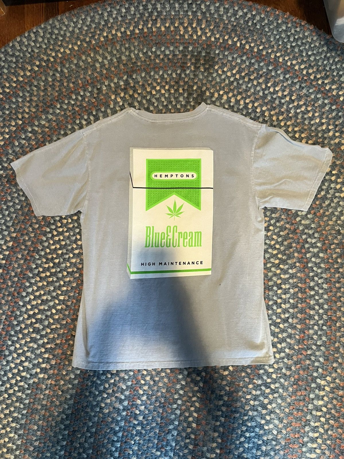 Blue & Cream Blue & Cream Gray Graphic Pocket T-Shirt Size US M / EU 48-50 / 2 - 3 Thumbnail