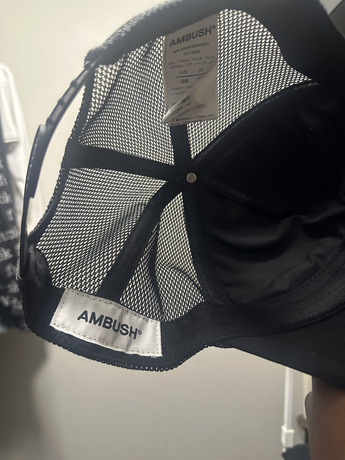 Ambush Design Classic Logo Baseball Cap Size ONE SIZE - 7 Thumbnail