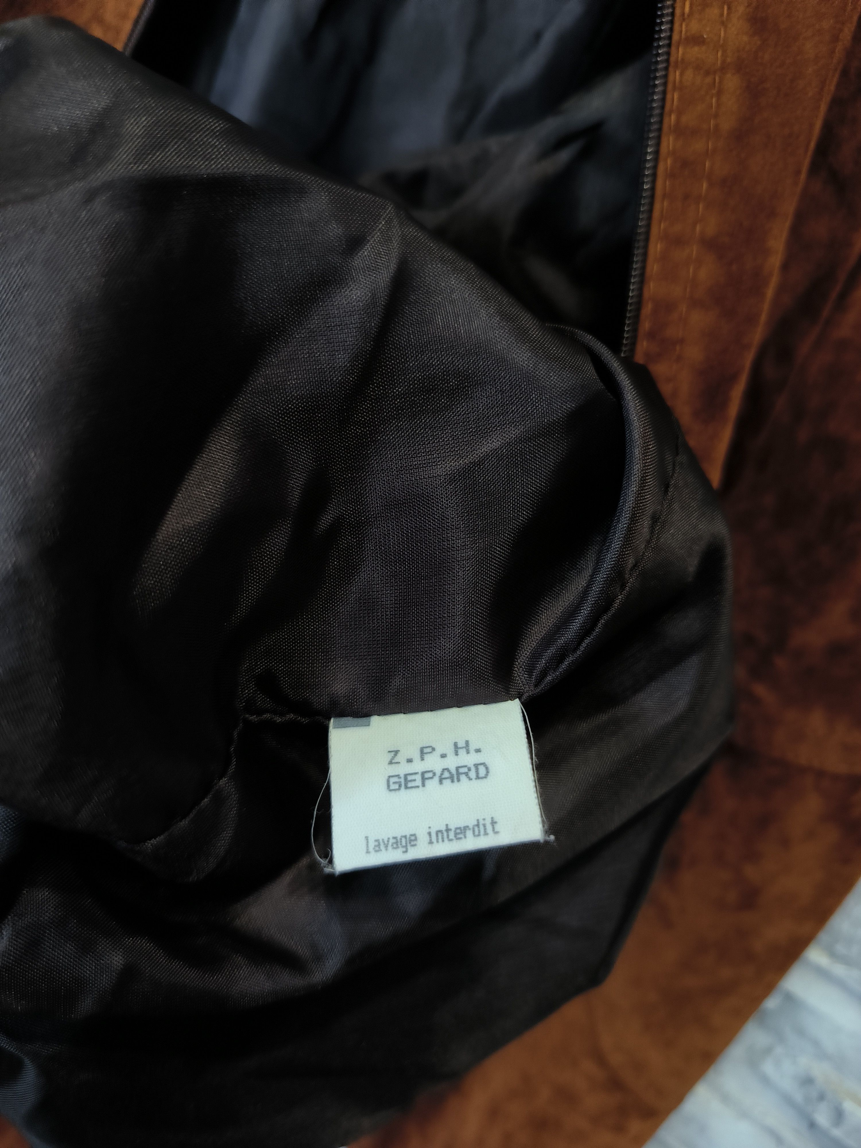 Other Vintage Brown Leather Jacket Bomber Size US L / EU 52-54 / 3 - 6 Thumbnail