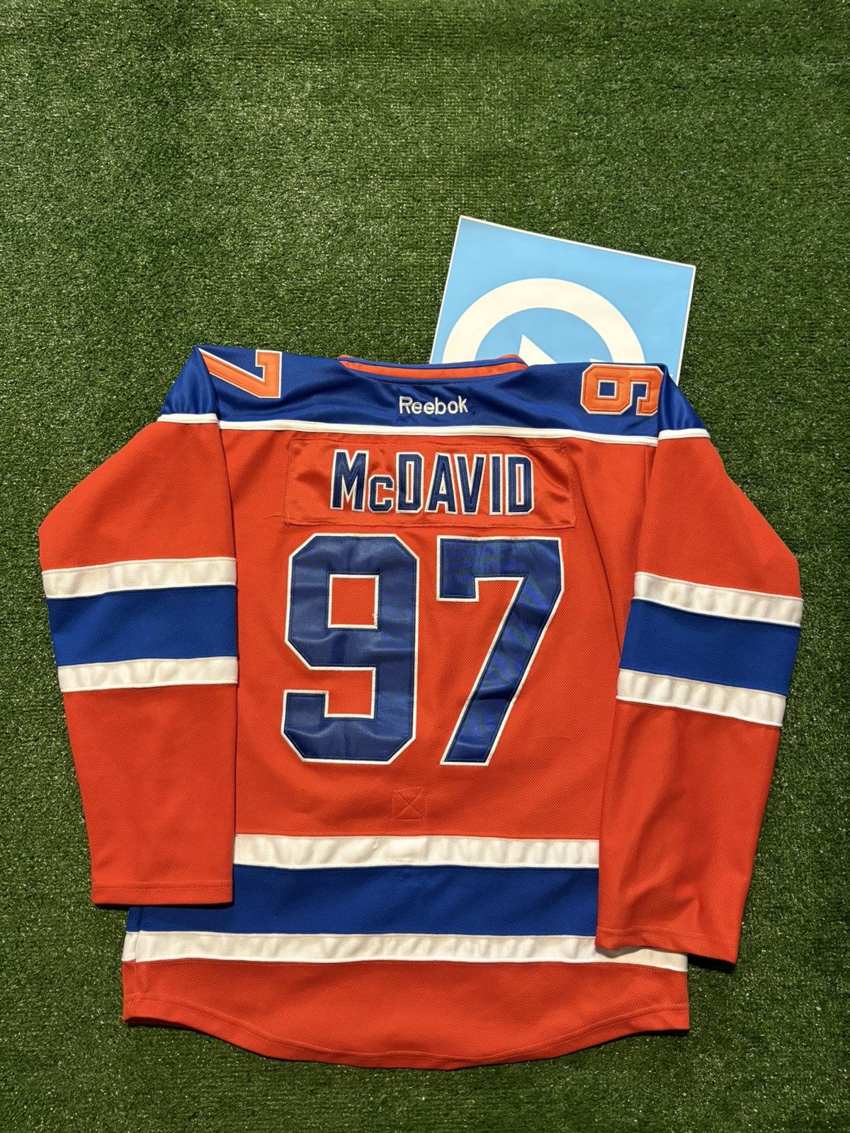 NHL REEBOK CCM EDMONTON OILERS CONNOR MCDAVID JERSEY Size US L / EU 52-54 / 3 - 1 Thumbnail