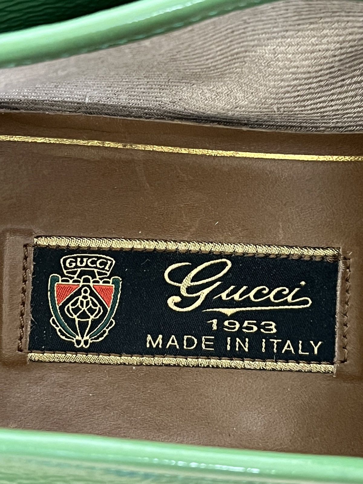 Gucci Teal Patent Leather Horsebit Loafers Size US 9 / EU 42 - 14 Thumbnail