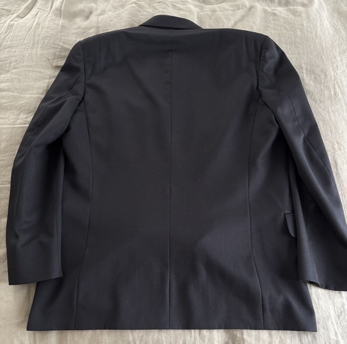 Oscar De La Renta Oscar De La Renta Double Breasted Blazer Black Size 40R - 9 Thumbnail