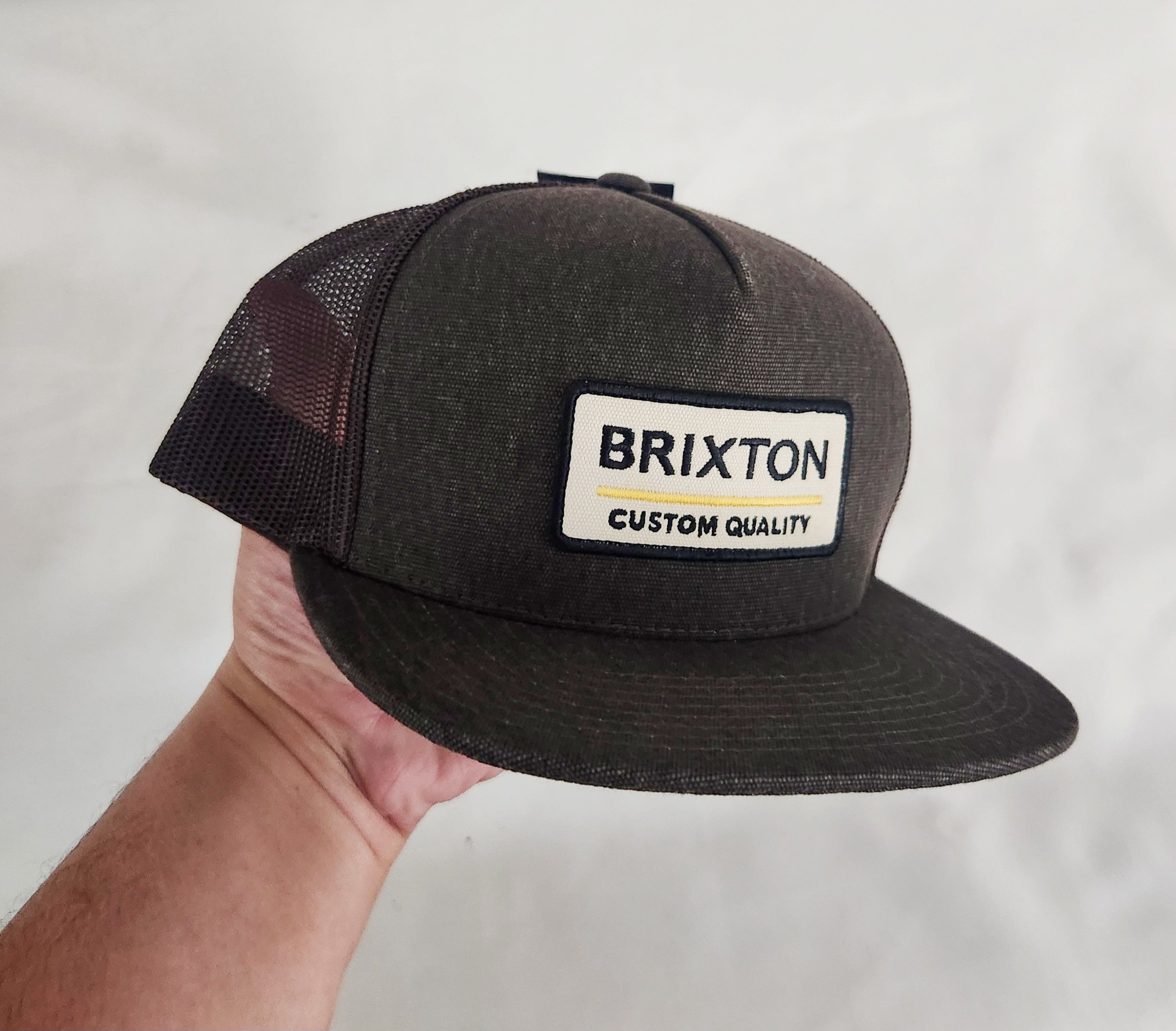 Brixton Brixton Palmer Proper Trucker MP Mesh Hat Embroidered Size ONE SIZE - 1 Thumbnail