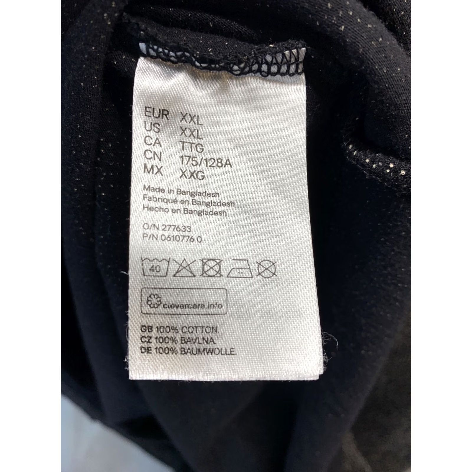 H&M H & M Blouse Polka Dot Black/White Short Sleeve Womens XXL Shirt Office Casual Size XXL / US 16-18 / IT 52-54 - 6 Thumbnail