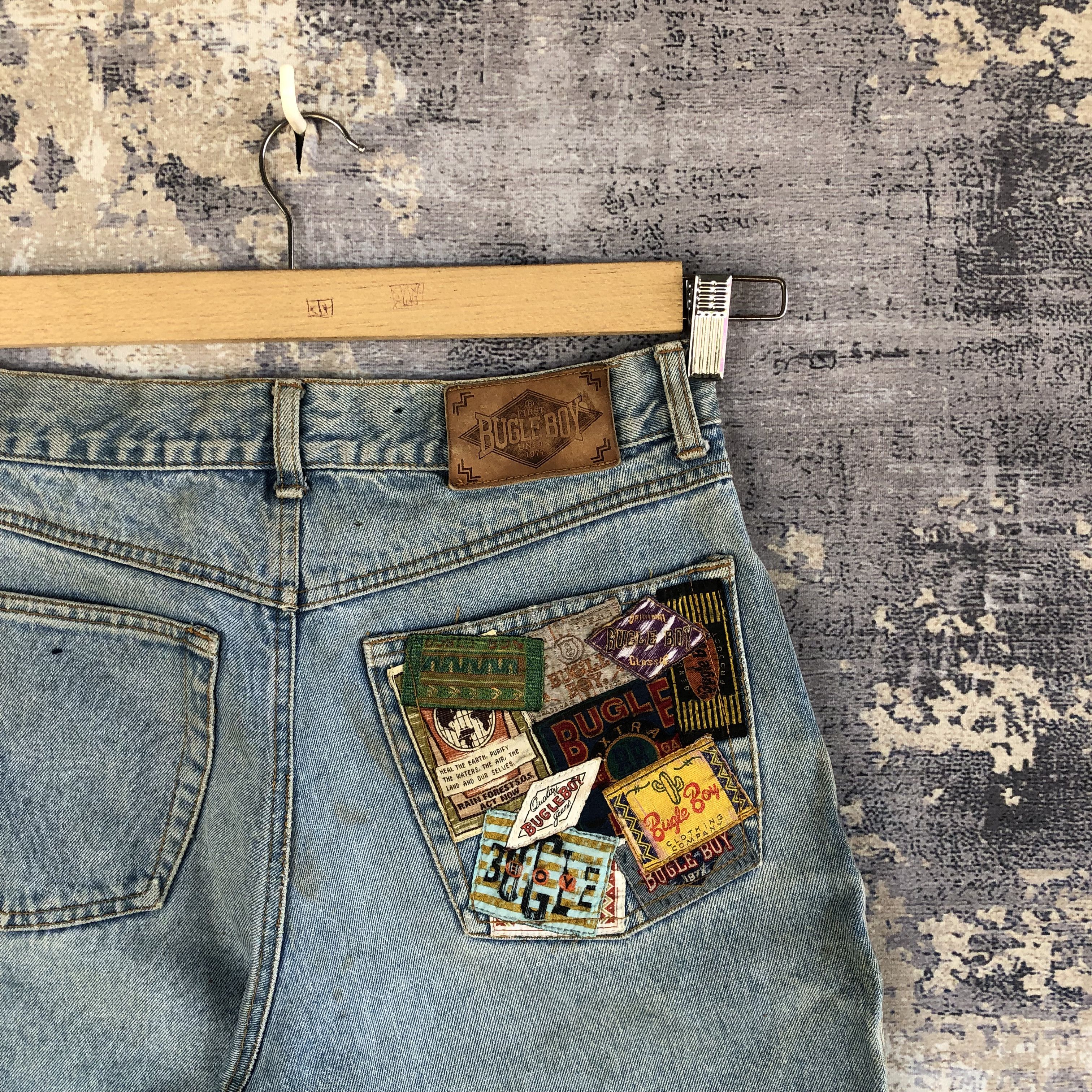 Bugle Boy Vintage 90s Bugleboy Jeans Bugleboy Denim Bugleboy Pants Size 28" / US 6 / IT 42 - 5 Thumbnail