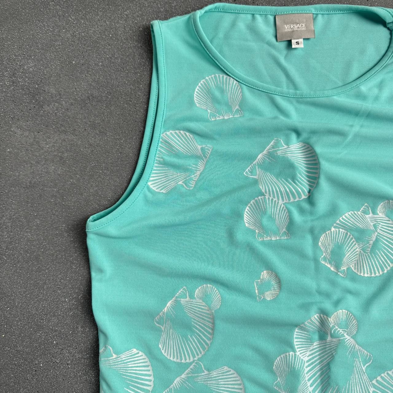 Versace Jeans Couture × Vintage Versace Jeans Couture Y2K Tank Top Size S / US 4 / IT 40 - 2 Thumbnail