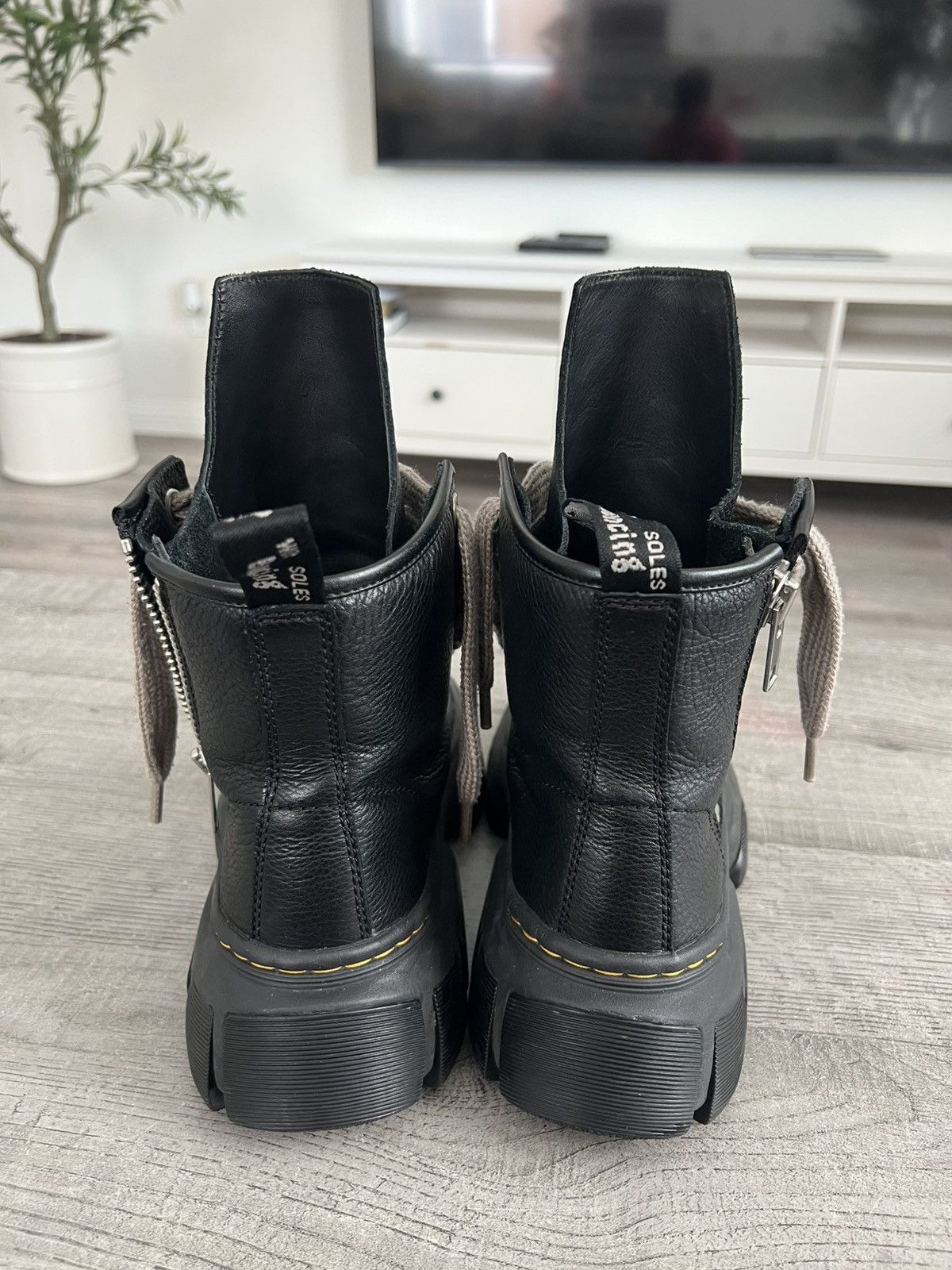 Dr. Martens × Rick Owens Dr. Martens X Rick Owens Boots Size 7 Size US 7 / EU 40 - 4 Thumbnail