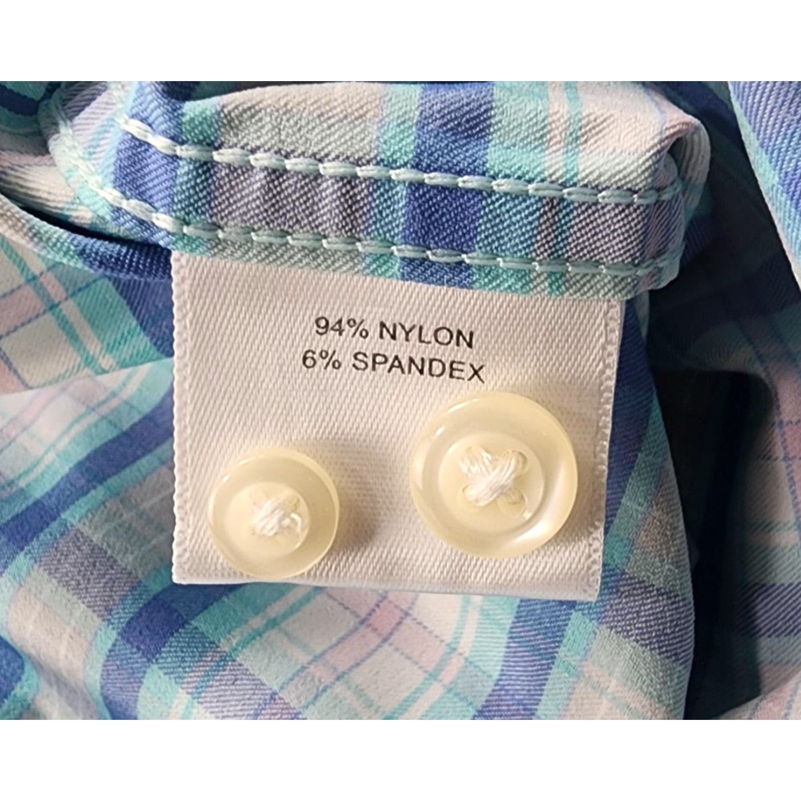 Peter Millar Peter Millar Shirt Mens 2XL Blue Plaid Summer Comfort Stretch Button Up Easy Care Size US XXL / EU 58 / 5 - 6 Thumbnail