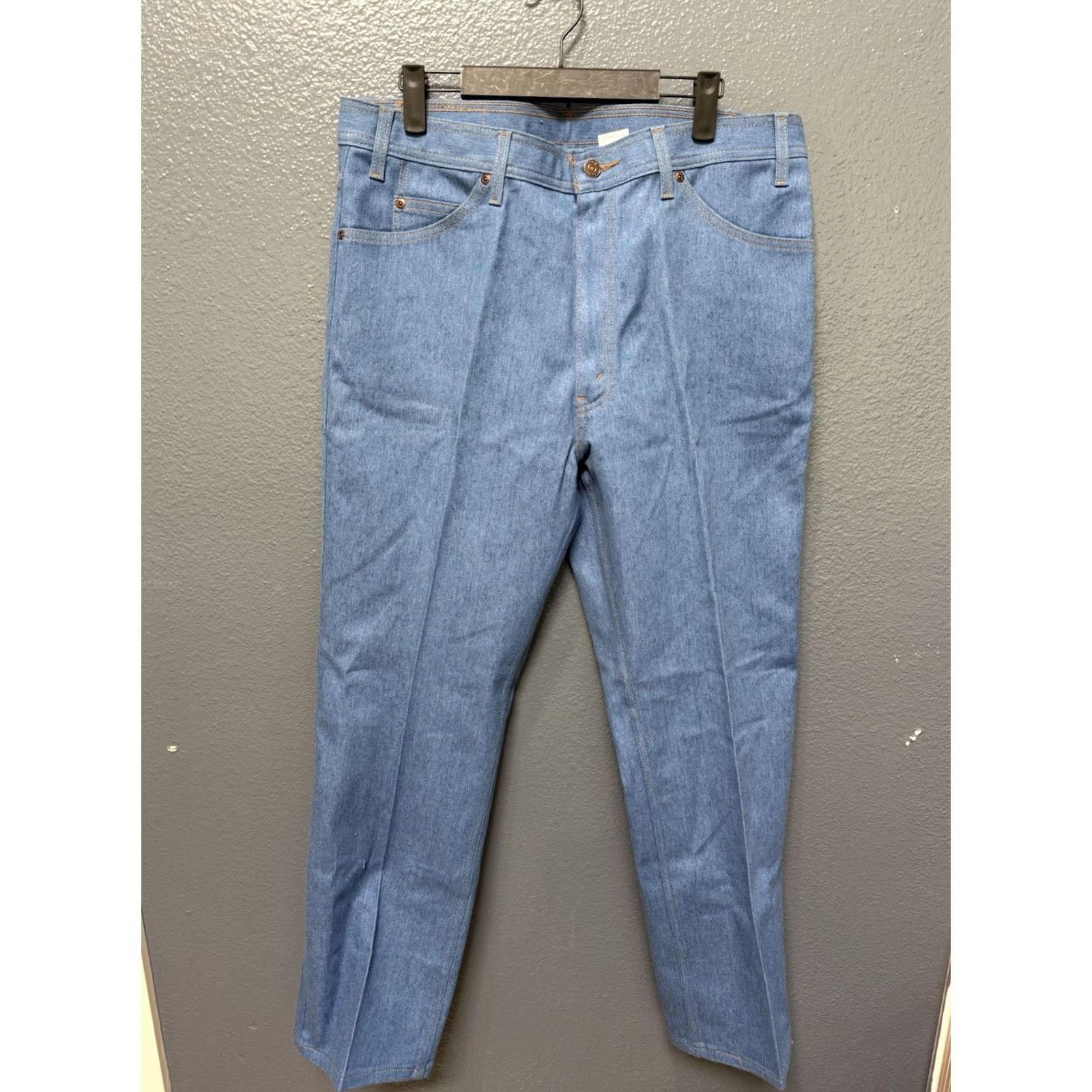 Levi's VINTAGE Levi’s Jeans Blue 38 30 Denim Pants Mens Straight 2001 Indigo Mexico Size US 38 / EU 54 - 5 Thumbnail