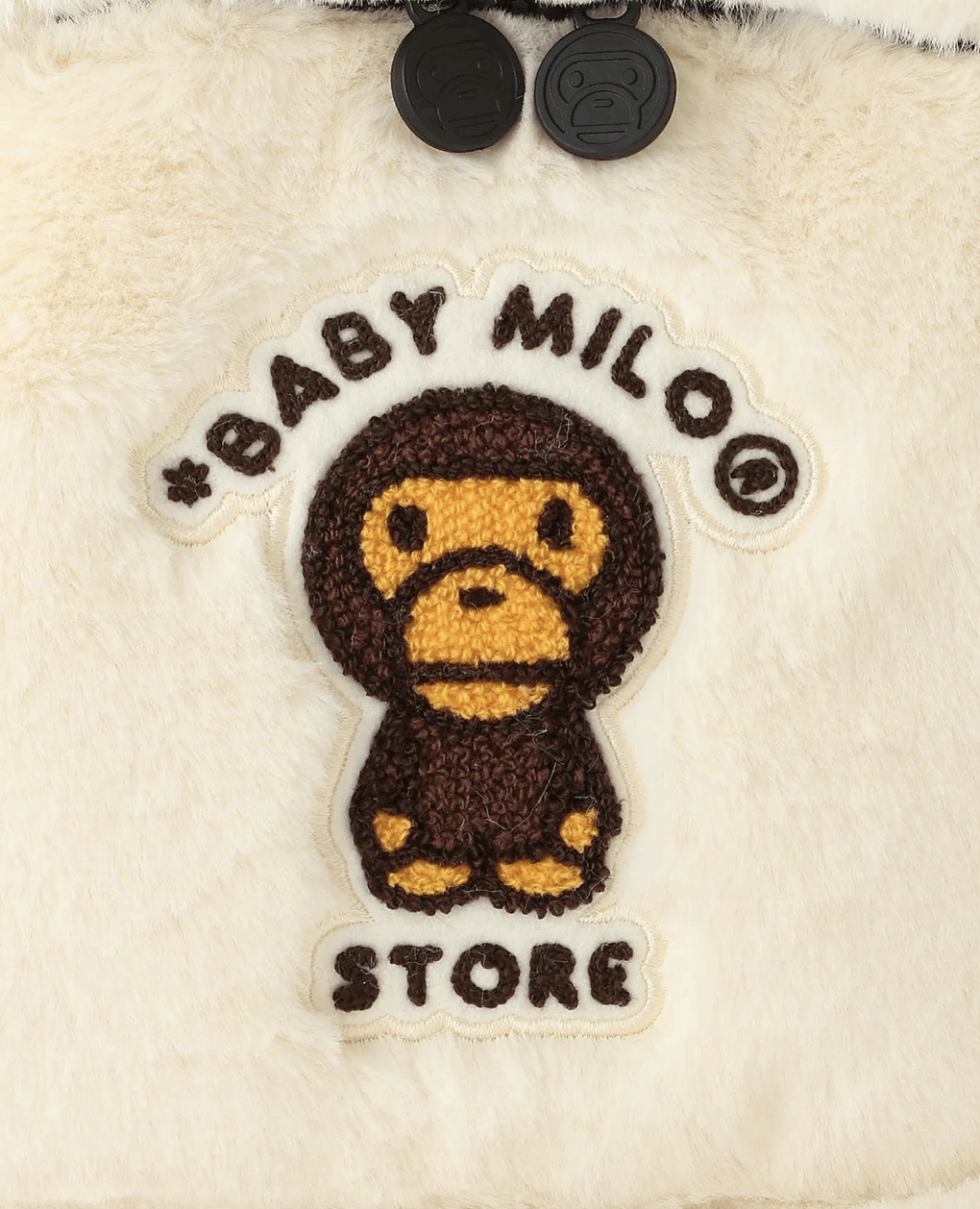 Bape Bape APE BABY MILO FAUX FUR MEDIUM BACKPACK Size ONE SIZE - 4 Thumbnail