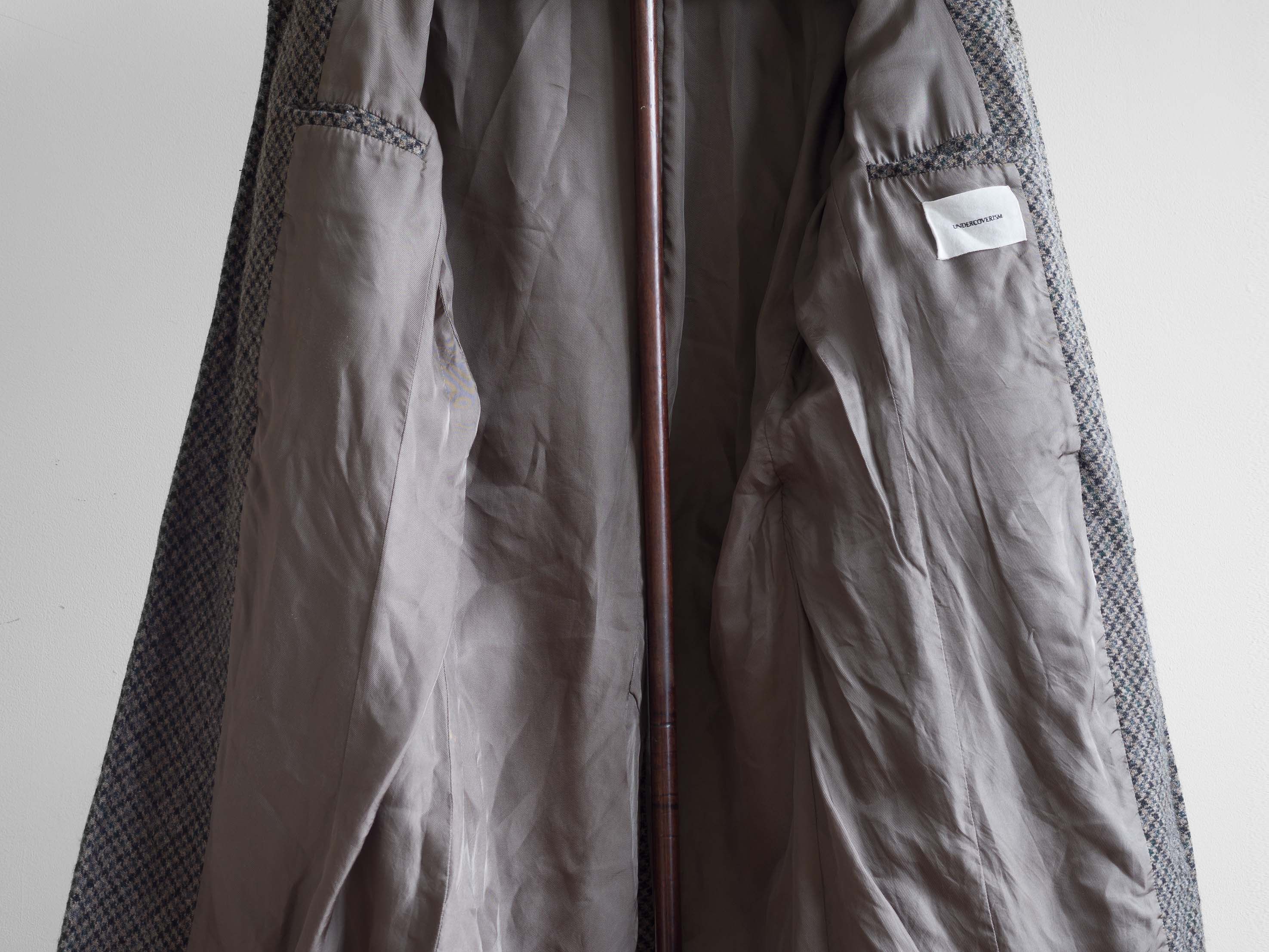 Undercover AW2011 UNDERCOVER HOUNDSTOOTH WOOL TWEED CHESTER COAT Size US M / EU 48-50 / 2 - 9 Thumbnail