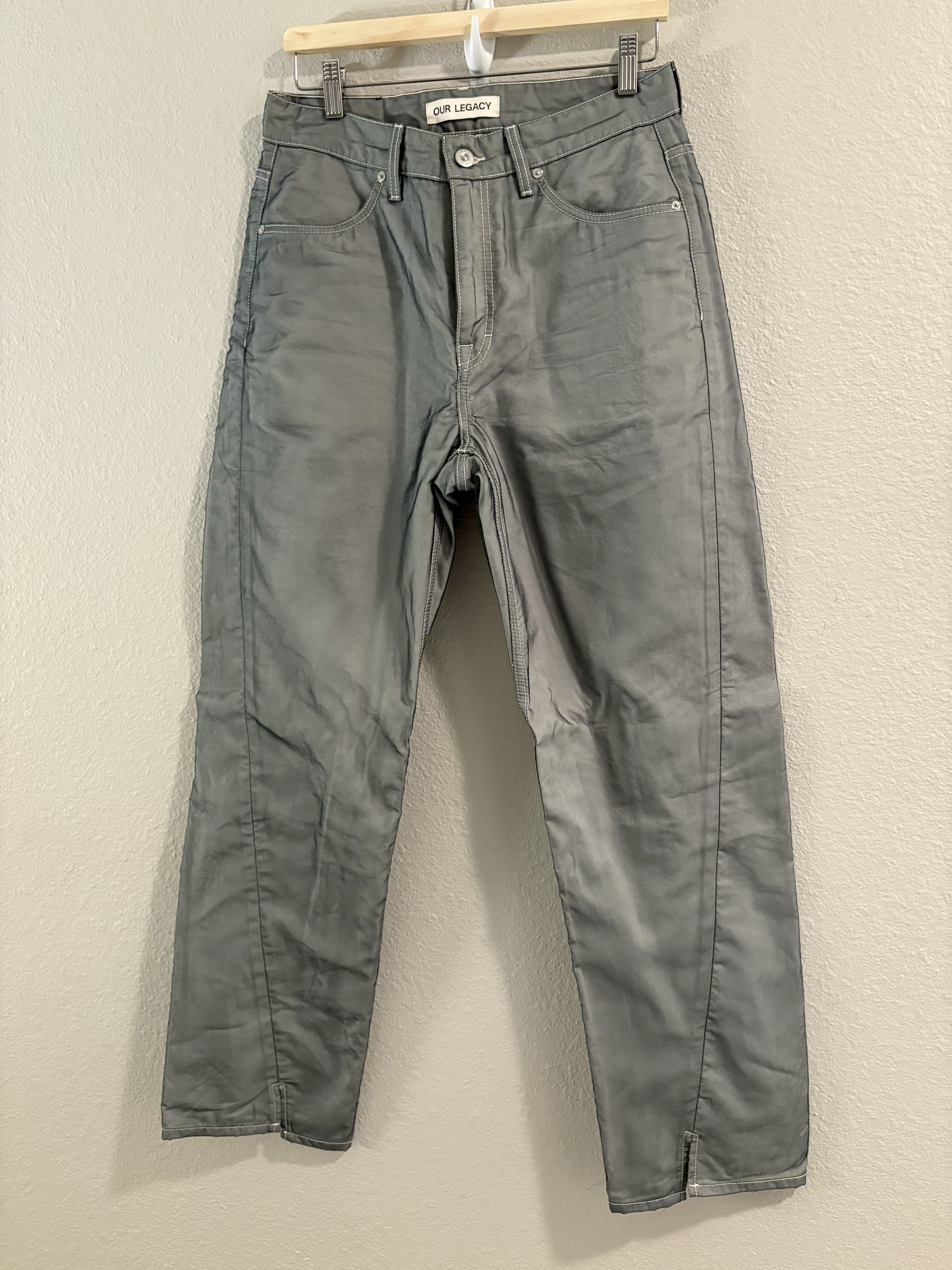 Our Legacy SABOT CUT Pants Black Organza Size US 31 - 1 Thumbnail