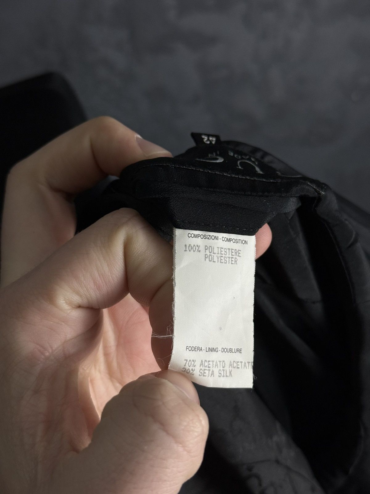 Gucci Archive Gucci xTom Ford 1998 Silk GG Monogram Blazer Vintage Size M / US 6-8 / IT 42-44 - 20 Thumbnail