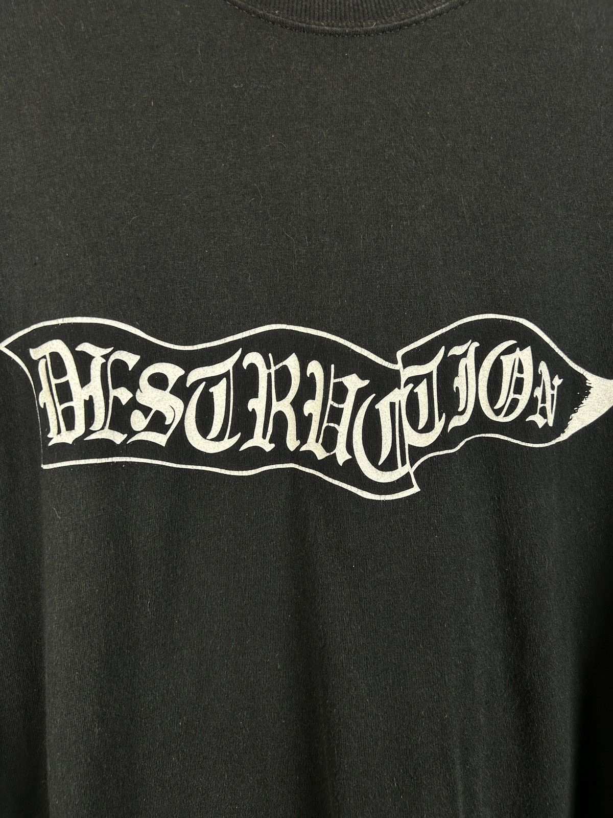Band Tees Vintage Destruction Sentence Of Death Metal Long Sleeve L/XL Size US XL / EU 56 / 4 - 3 Thumbnail