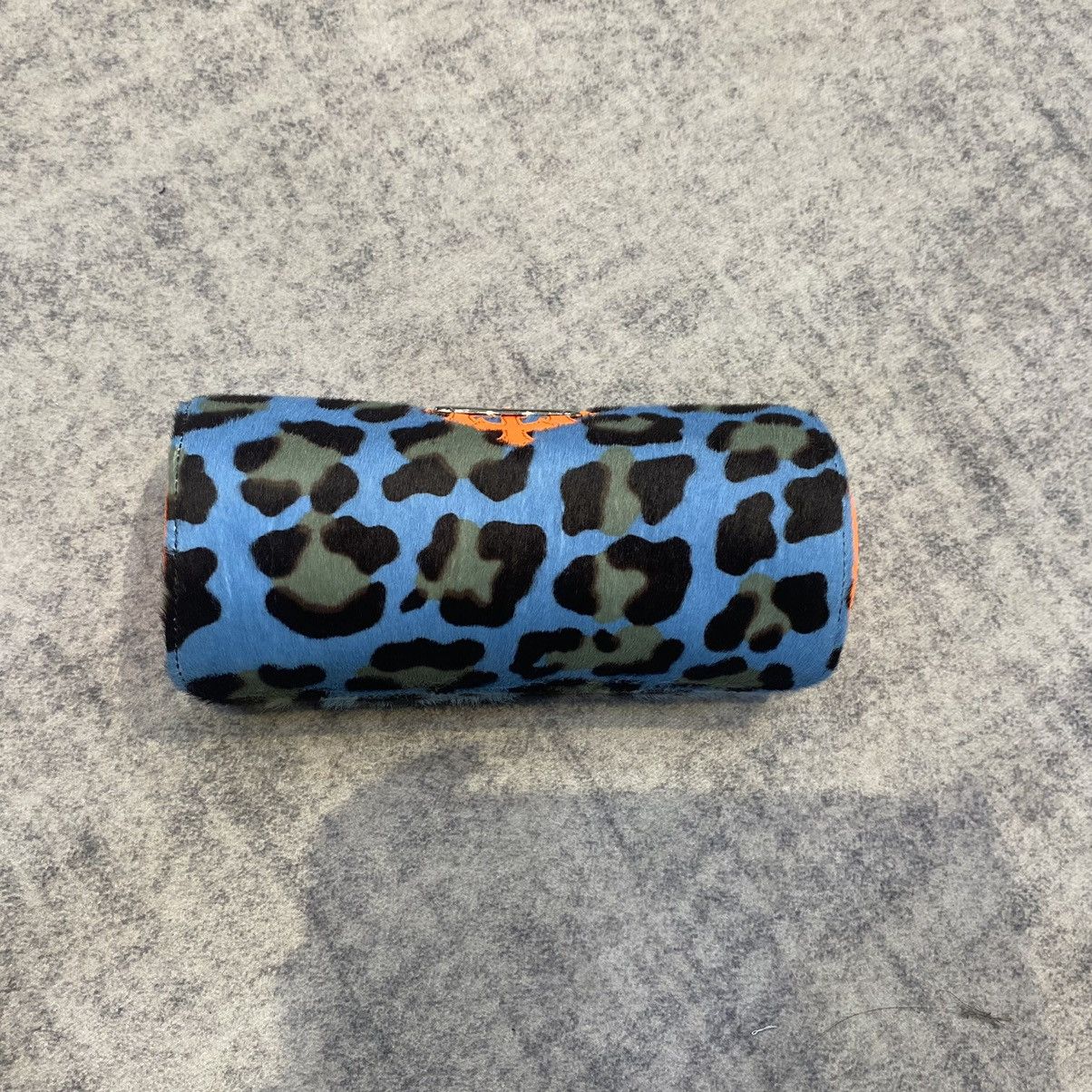 Chrome Hearts CHROME HEARTS Bag Jewelry Roll Lihr Blue Cheetah Size ONE SIZE - 8 Thumbnail