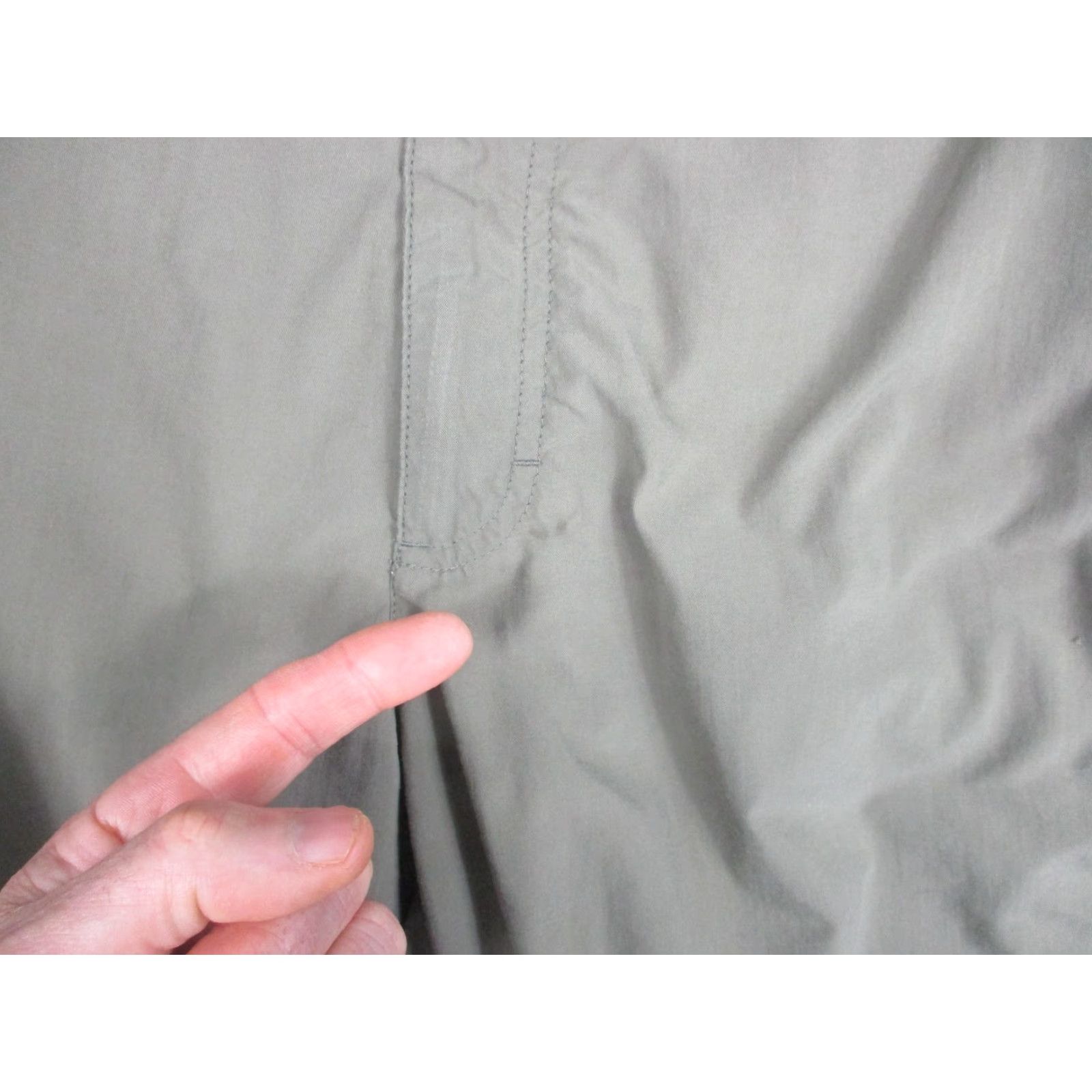 Patagonia Patagonia Pants Mens XL Green Nylon Hiking Adjustable Waist Belted Pocket Straight Leg Khaki Outdoor Travel Casual Activewear Size US 36 / EU 52 - 7 Thumbnail