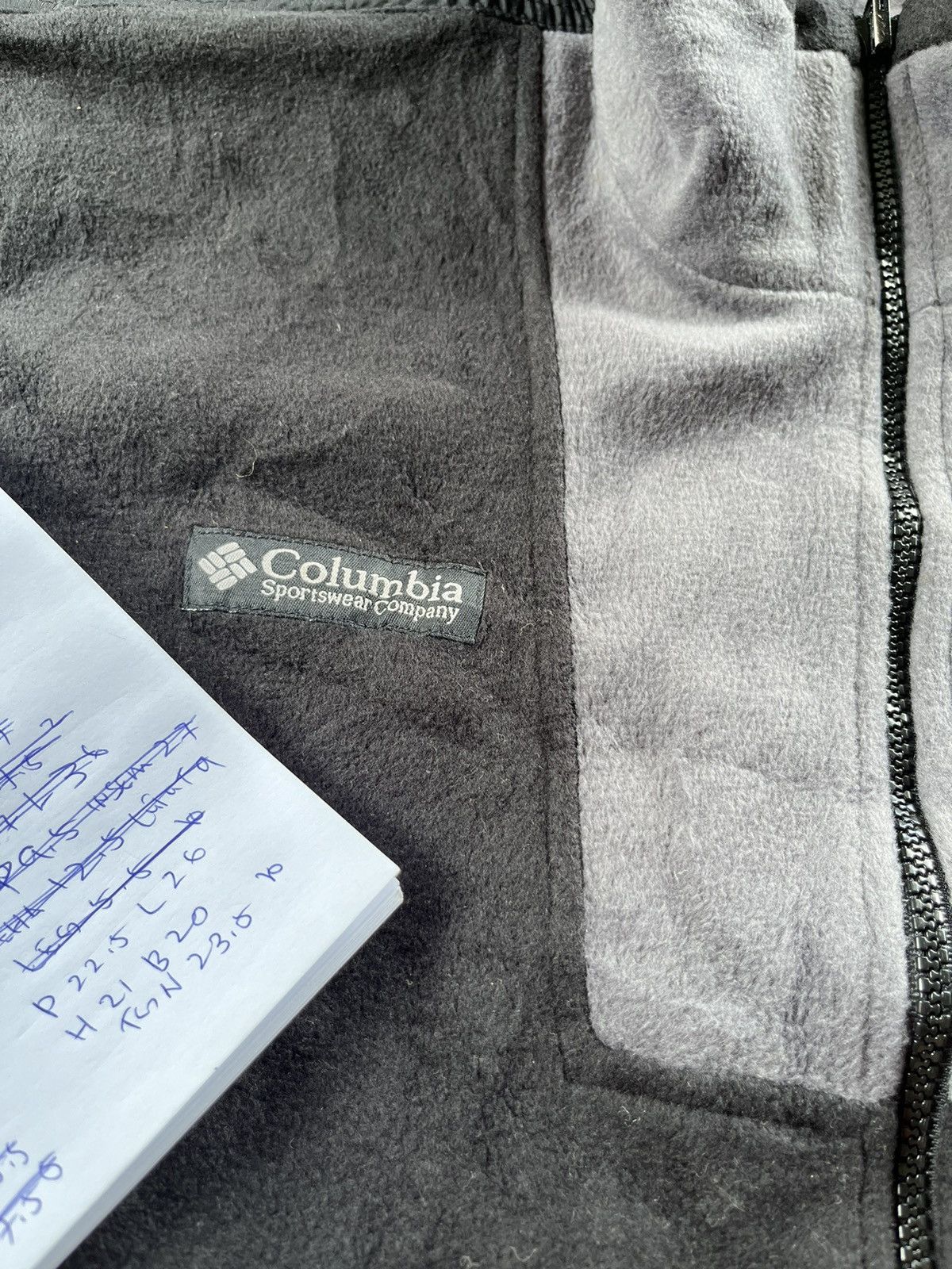 Columbia × Vintage 🔥Vintage Columbia Zipper Fleece Sweter 90s Size US L / EU 52-54 / 3 - 14 Thumbnail