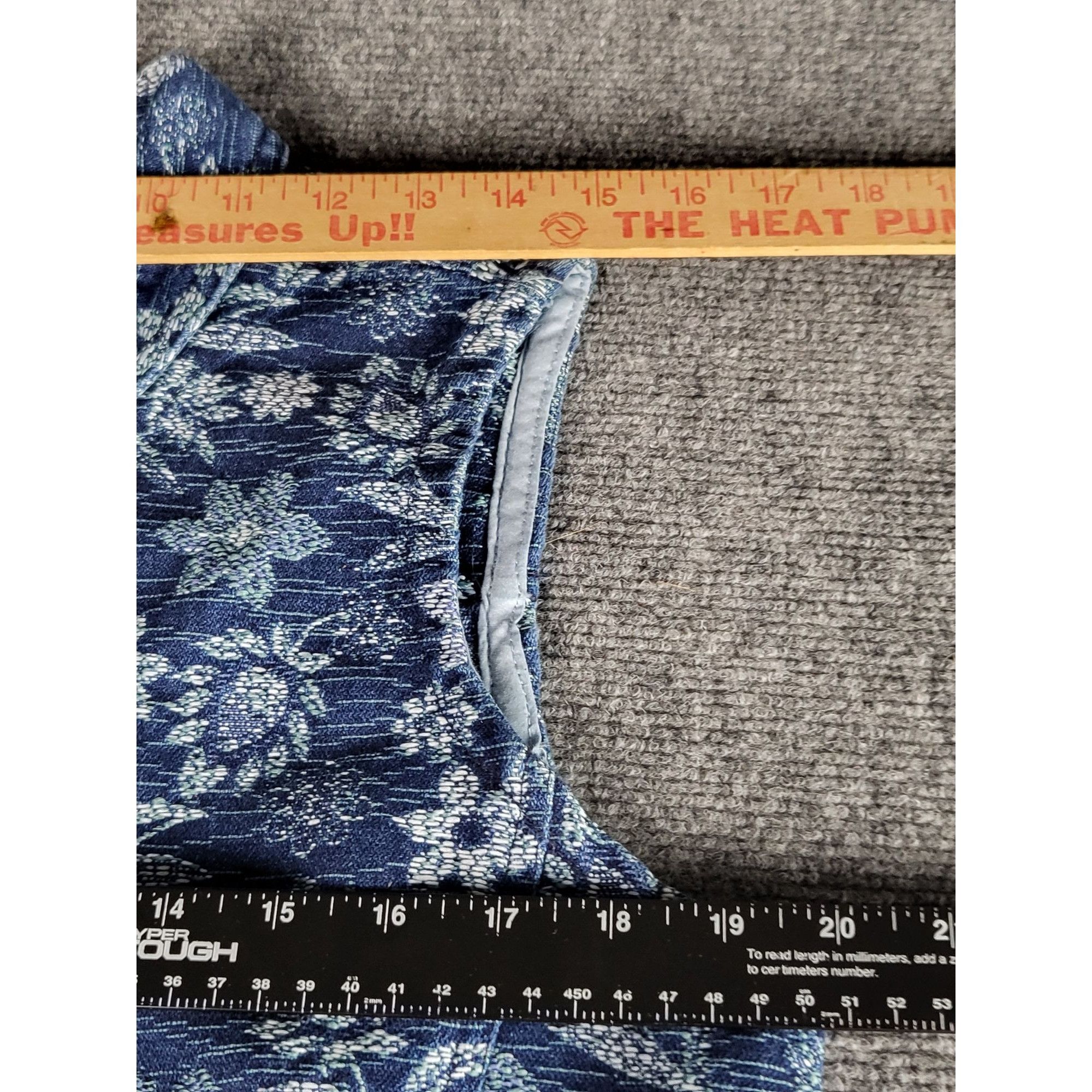 Vintage Vintage Cactus Flower Vest STRETCH DENIM Size M Jacquard FLO Size M / US 6-8 / IT 42-44 - 6 Thumbnail