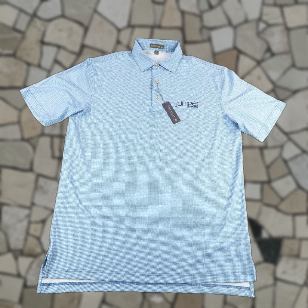 Peter Millar Peter Millar Polo Shirt Mens Medium Blue Summer Comfort Performance Golf NEW Size US M / EU 48-50 / 2 - 1 Thumbnail