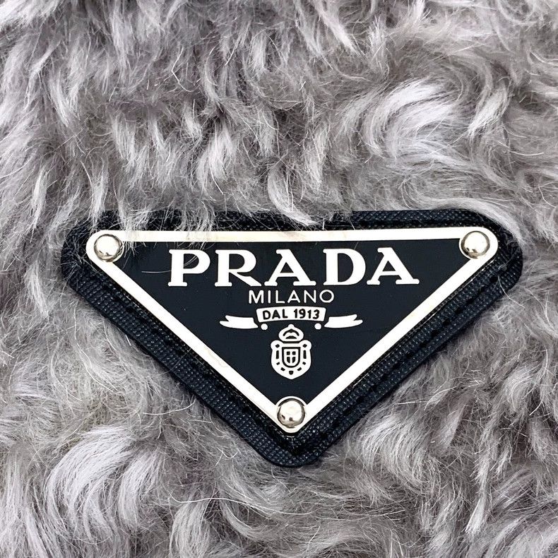 Prada Prada Color-matched triangle label lapel zipper long-sleeve Size S / US 4 / IT 40 - 5 Thumbnail