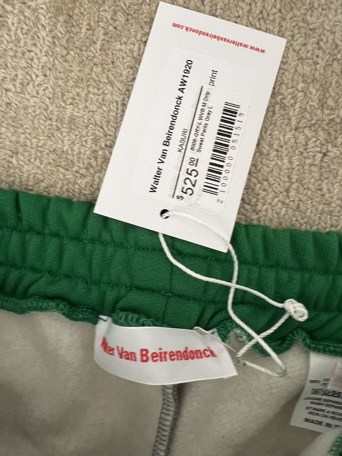 Walter Van Beirendonck Endangered Species Sweatpants Size US 34 / EU 50 - 6 Thumbnail