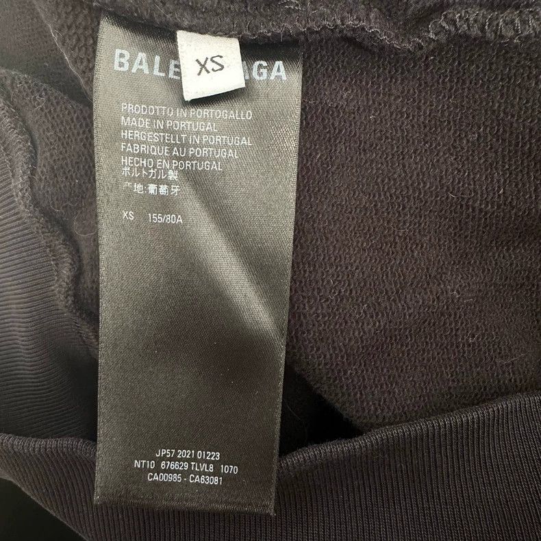 Balenciaga Balenciaga SS 22 City Limited Paris embroidered logo crewne Size US XS / EU 42 / 0 - 4 Thumbnail