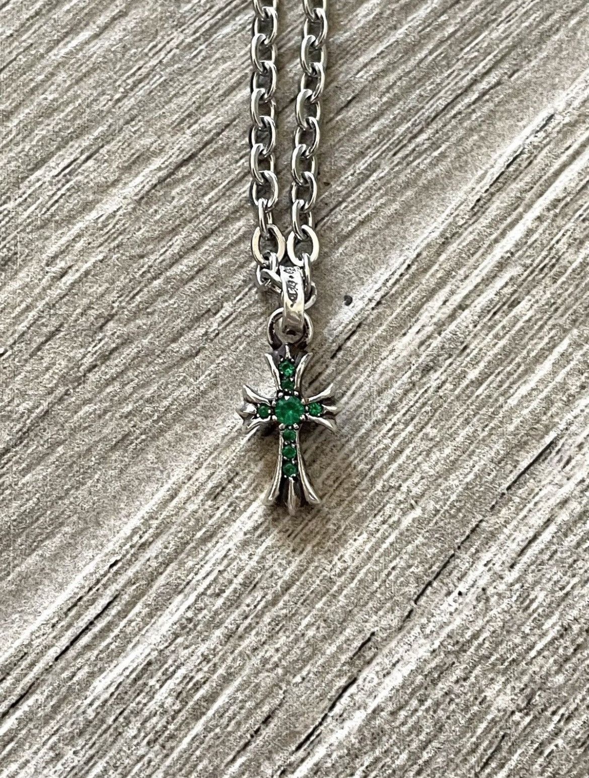 Chrome Hearts Chrome Hearts Emerald Baby Fat Pendant Size ONE SIZE - 1 Thumbnail