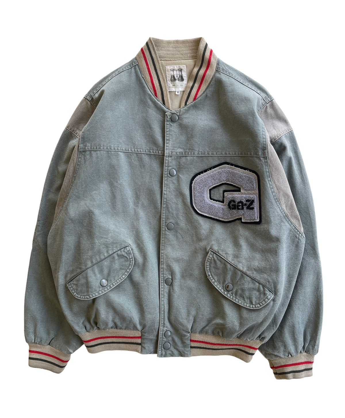 Japanese Brand Vintage Device Casual Ga-Z Baggy Bomber Jacket Size US M / EU 48-50 / 2 - 1 Thumbnail