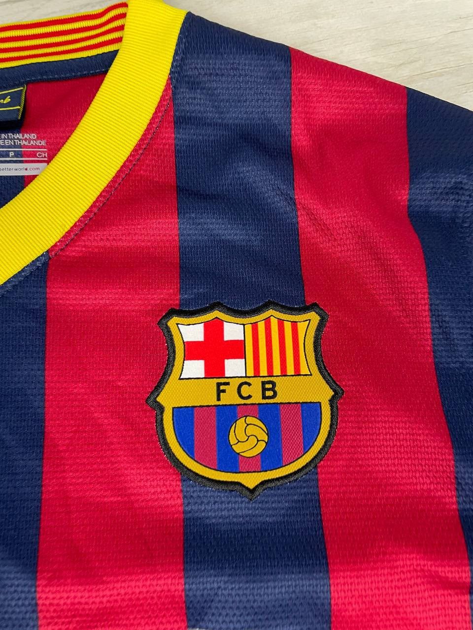 Nike Nike Barcelona 2013 2014 Home Football Shirt Soccer Jersey Size US S / EU 44-46 / 1 - 8 Thumbnail