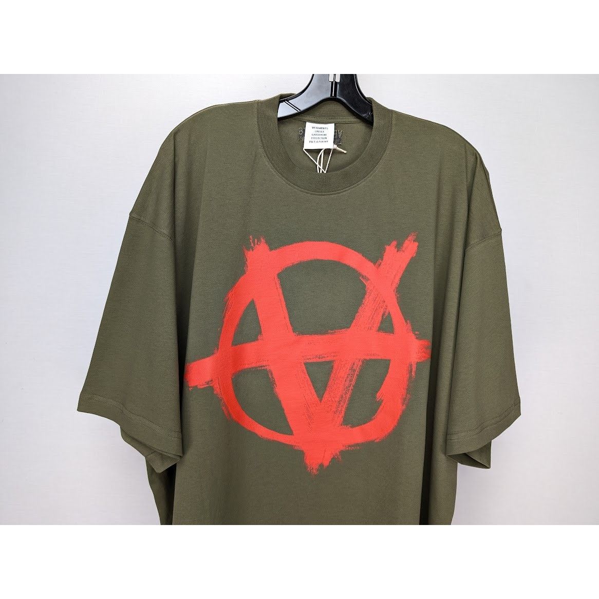Vetements o1rshd1 T-Shirt Tee in Khaki Size US L / EU 52-54 / 3 - 6 Thumbnail