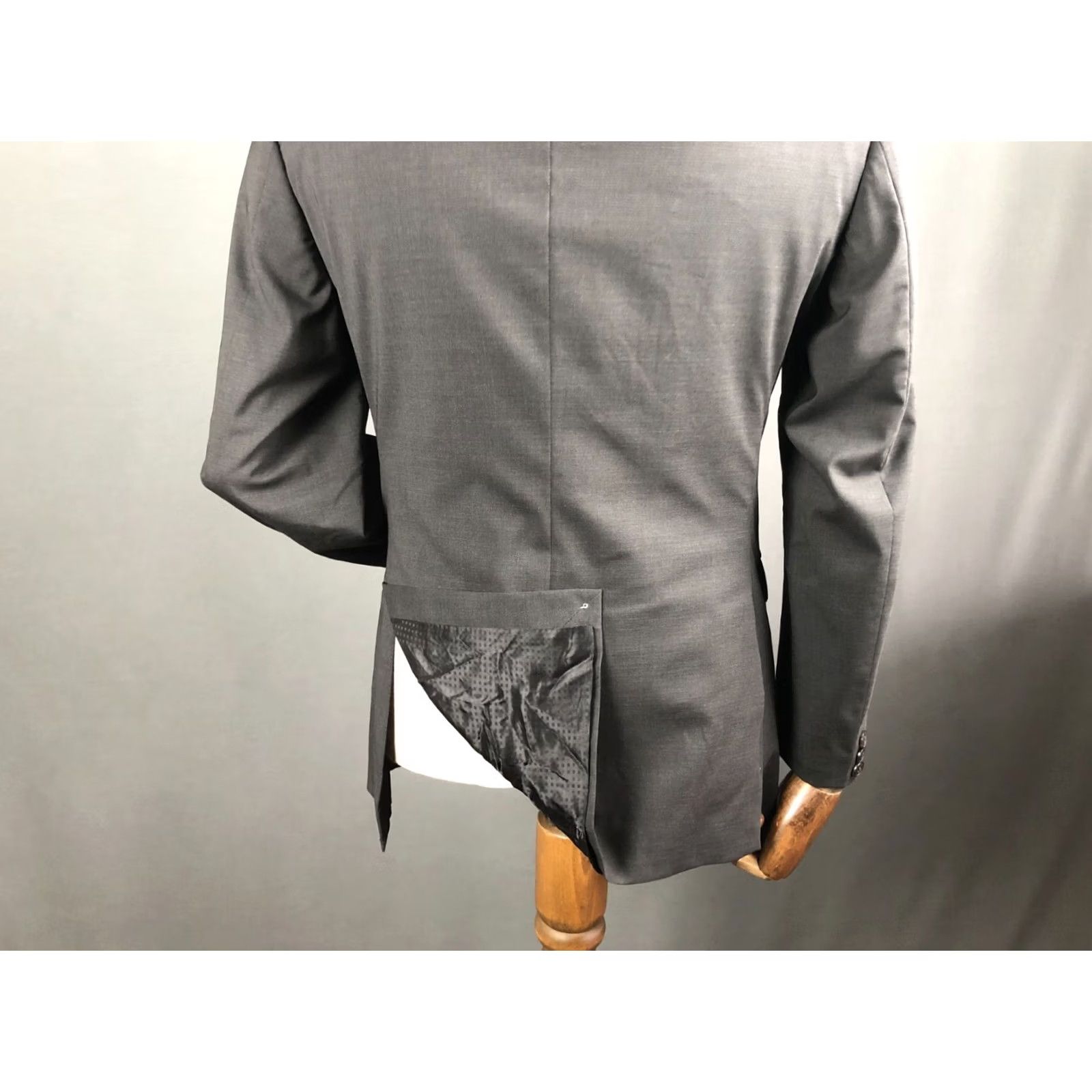 Pal Zileri Pal Zileri Lab Blazer Wool Dark Gray Men Size 50 Size 50R - 7 Thumbnail