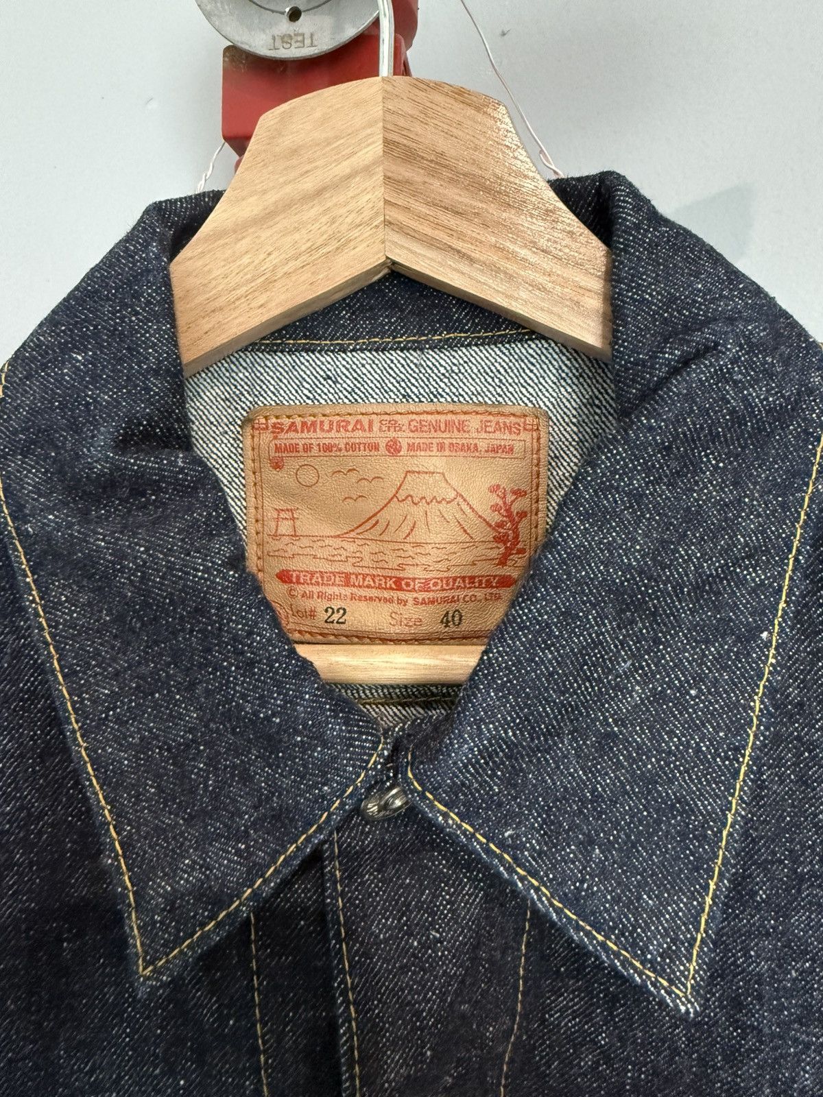 Samurai Jeans Selvedge Type III Denim Jacket Size US M / EU 48-50 / 2 - 3 Thumbnail