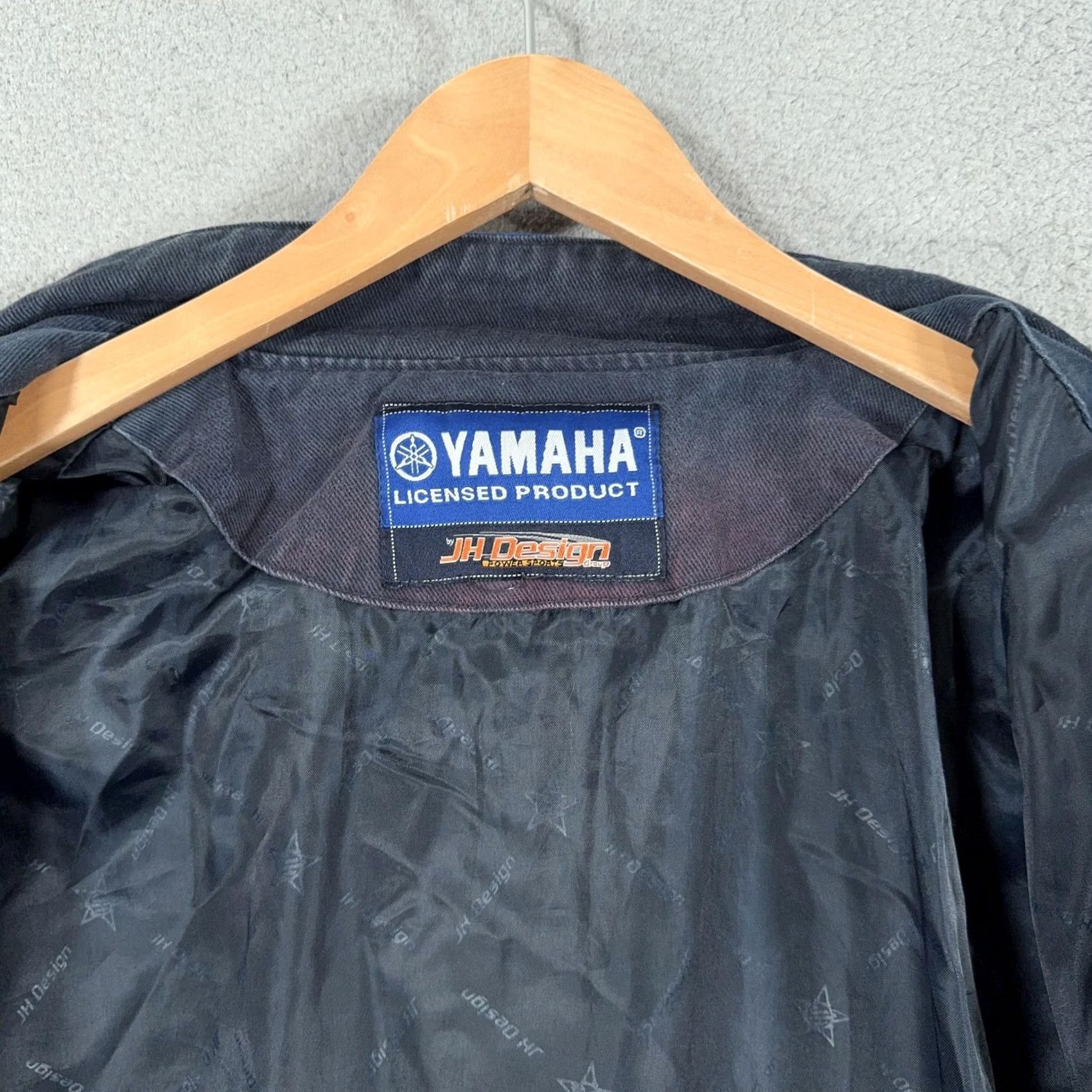 Yamaha VINTAGE Yamaha Racing Jacket Mens XL JH Design Blue Cotton Twill Y2K Moto Biker Size US XL / EU 56 / 4 - 5 Thumbnail