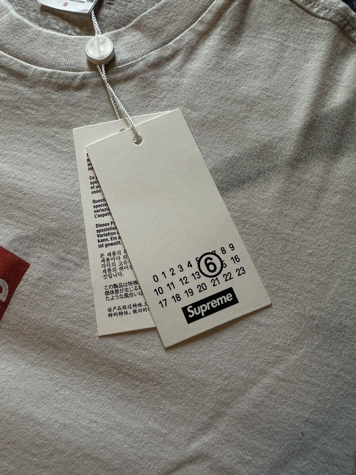 Maison Margiela × Supreme Supreme x Maison Margiela Box Logo Tee Size US S / EU 44-46 / 1 - 4 Thumbnail