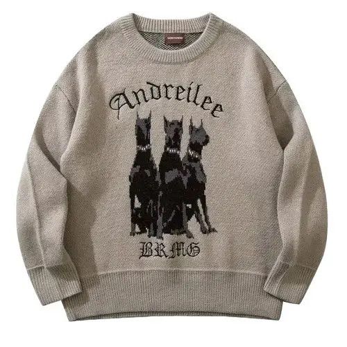 Other Andreile Three Dog Streetwear Y2K Double Knit Hoodie Size US XXL / EU 58 / 5 - 3 Thumbnail