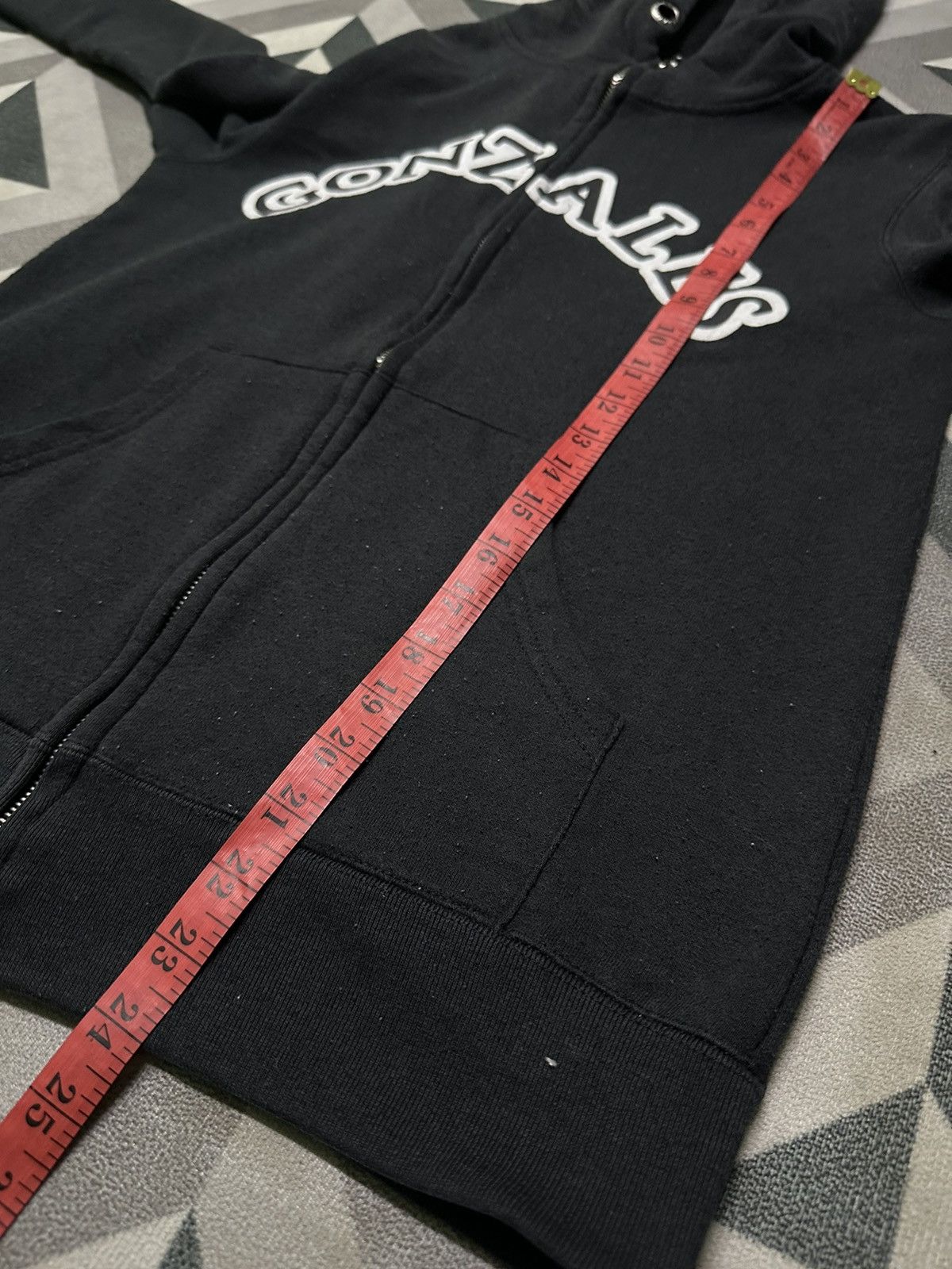 Japanese Brand Mark gonzales x back number zipper hoodie Size US M / EU 48-50 / 2 - 9 Thumbnail