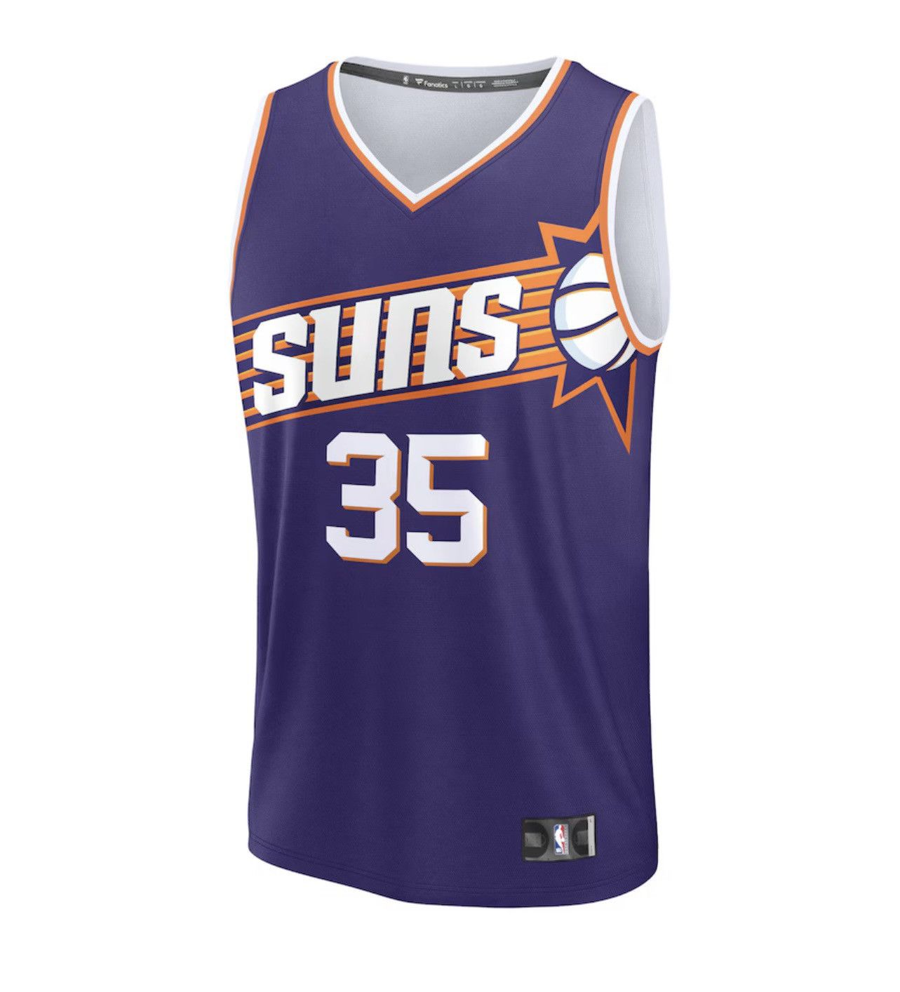 NBA Size L Kevin Durant Phoenix Suns Fanatics Fast Break Jersey Size US L / EU 52-54 / 3 - 2 Thumbnail