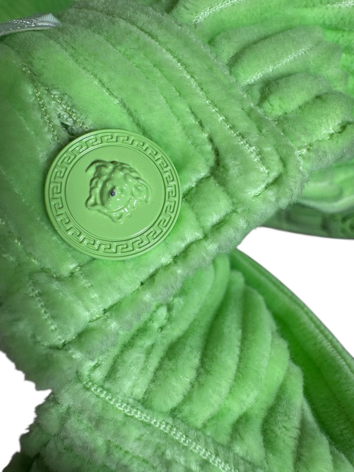 Versace Versace lime green corduroy jacket with Medusa buttons Size US M / EU 48-50 / 2 - 6 Thumbnail