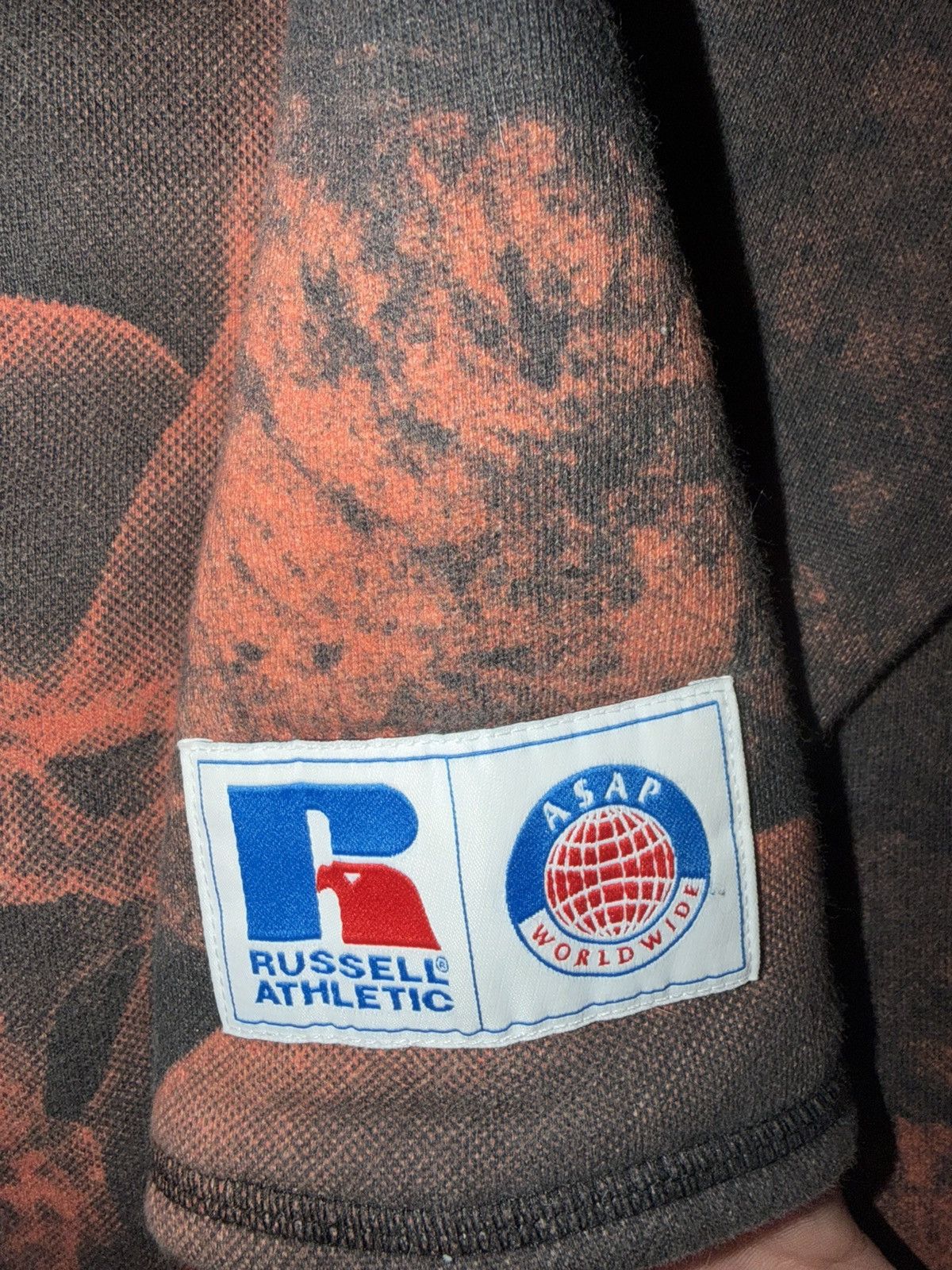 A$AP Rocky ASAP WORLDWIDE X RUSSELL ATH. Size US M / EU 48-50 / 2 - 3 Thumbnail