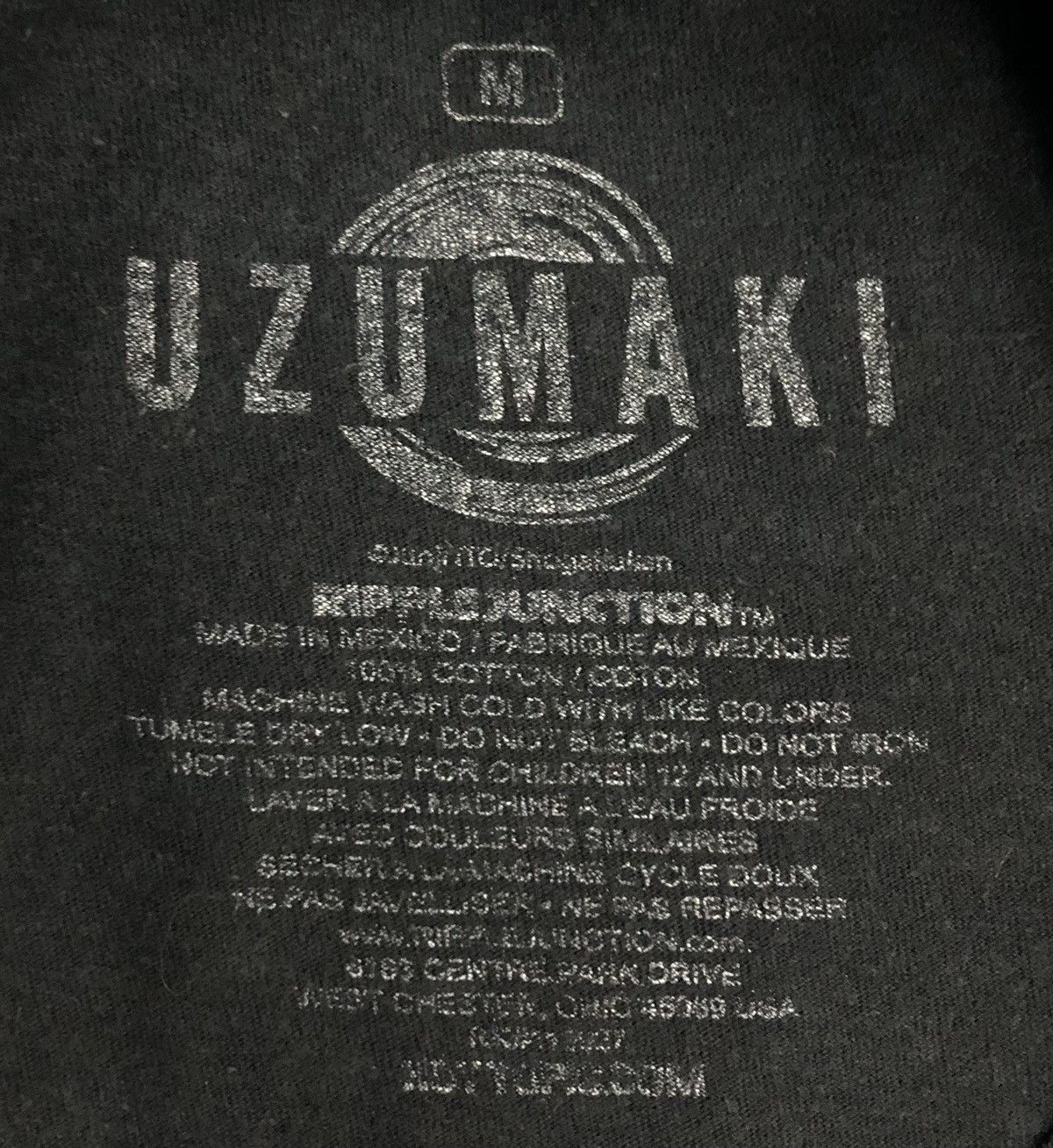 Band Tees Vintage Ripple Junction Junji Ito Uzumaki Erosion T-Shirt Size US M / EU 48-50 / 2 - 9 Thumbnail