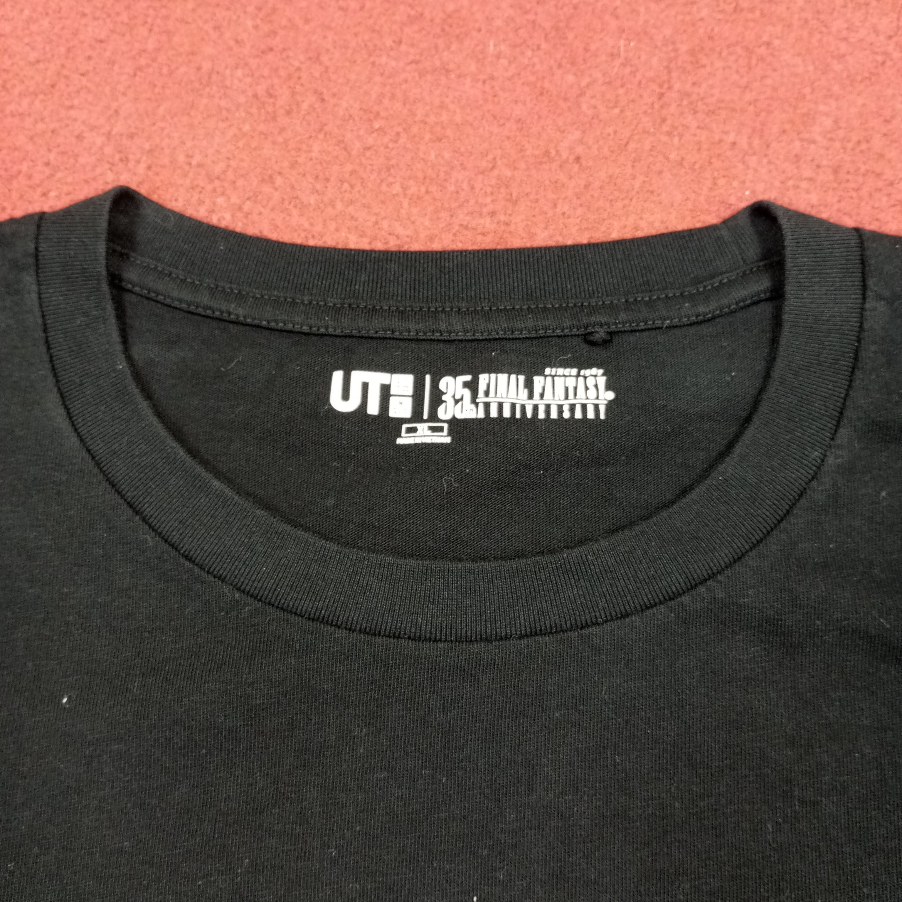 Japanese Brand × The Game × Uniqlo Uniqlo X Final Fantasy 35TH Anniversary Streetwear Tshirt Size US XL / EU 56 / 4 - 5 Thumbnail