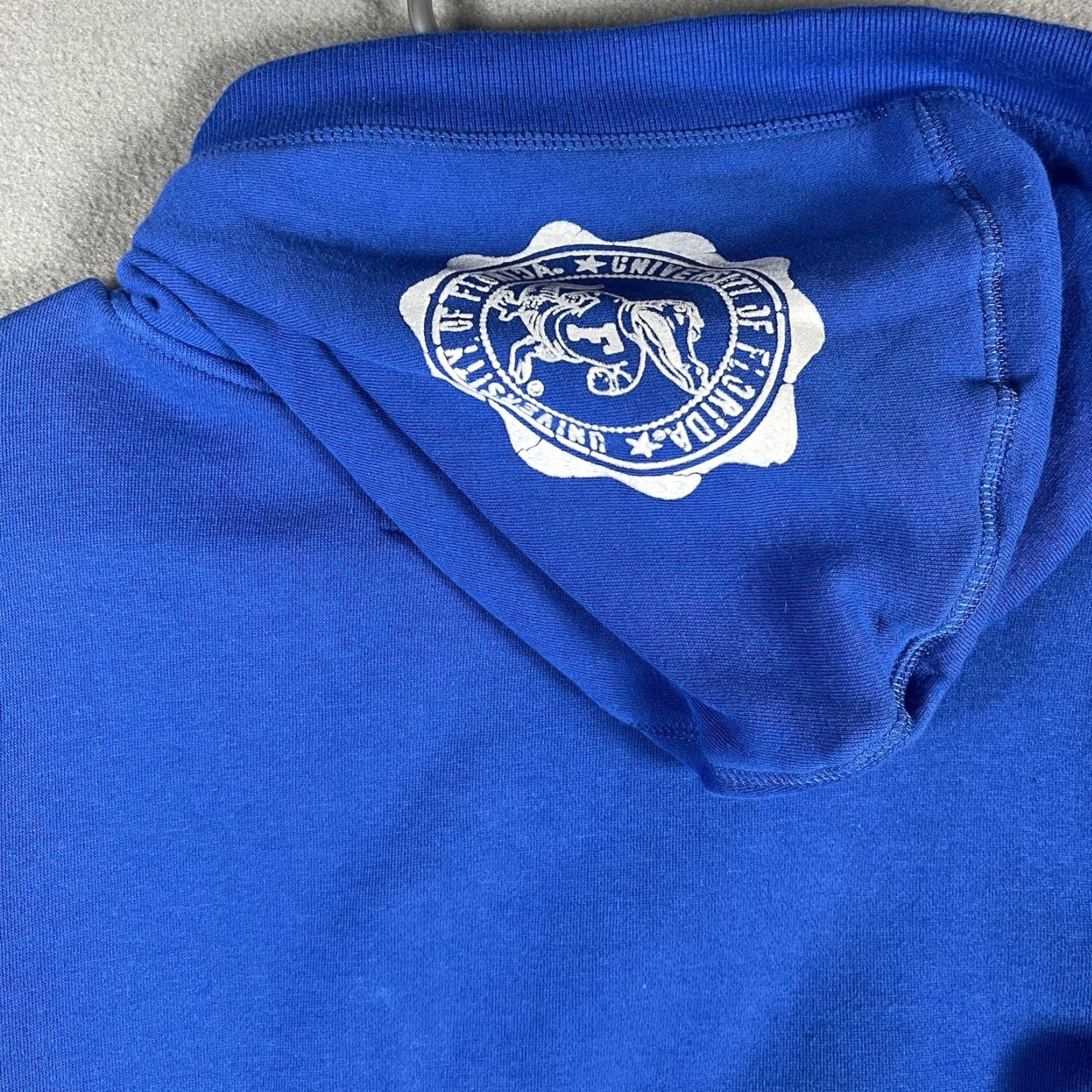 Vintage e5 College Classics Florida Gators Hoodie Full Zip Long Sleeve Blue Small Unisex Adults Size US S / EU 44-46 / 1 - 4 Thumbnail