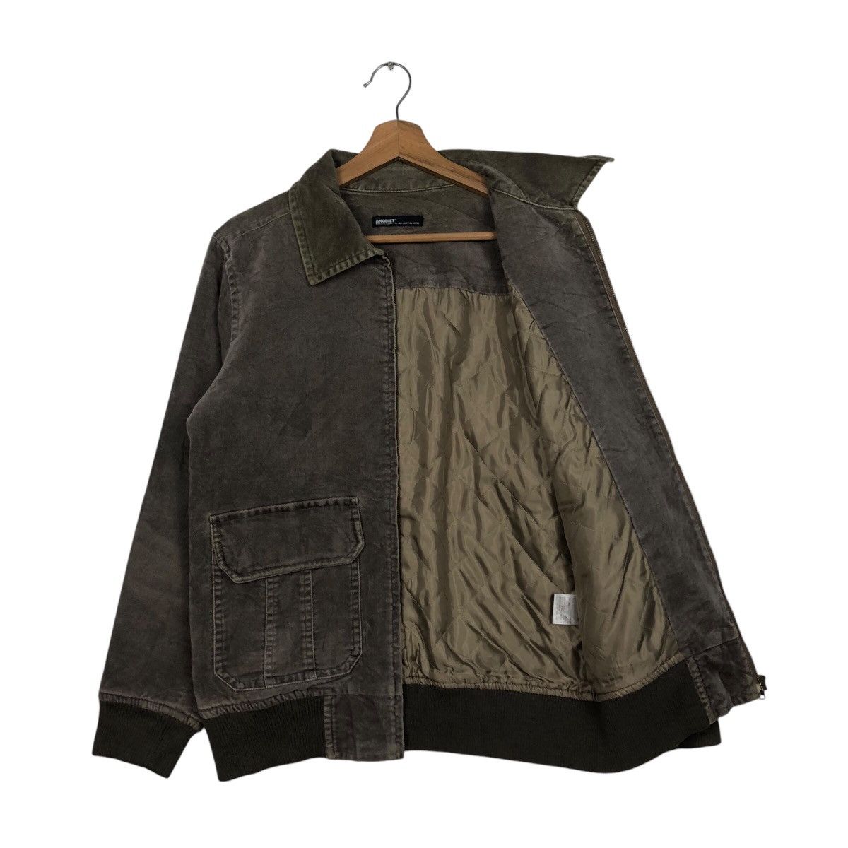 Japanese Brand 📌Vintage Biker Bomber Jacket Velvet Anquite Size US M / EU 48-50 / 2 - 12 Thumbnail